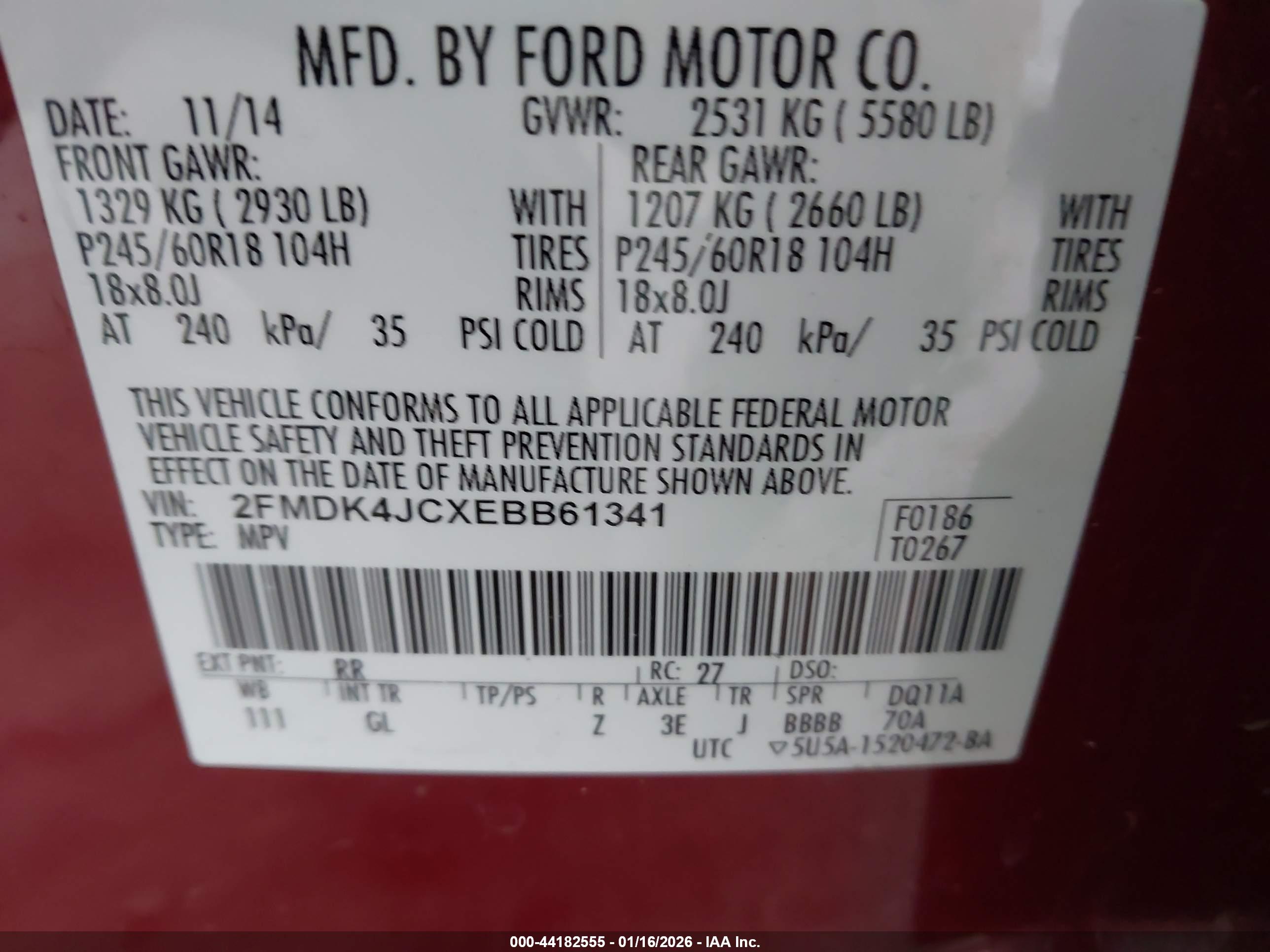 FORD EDGE image 9