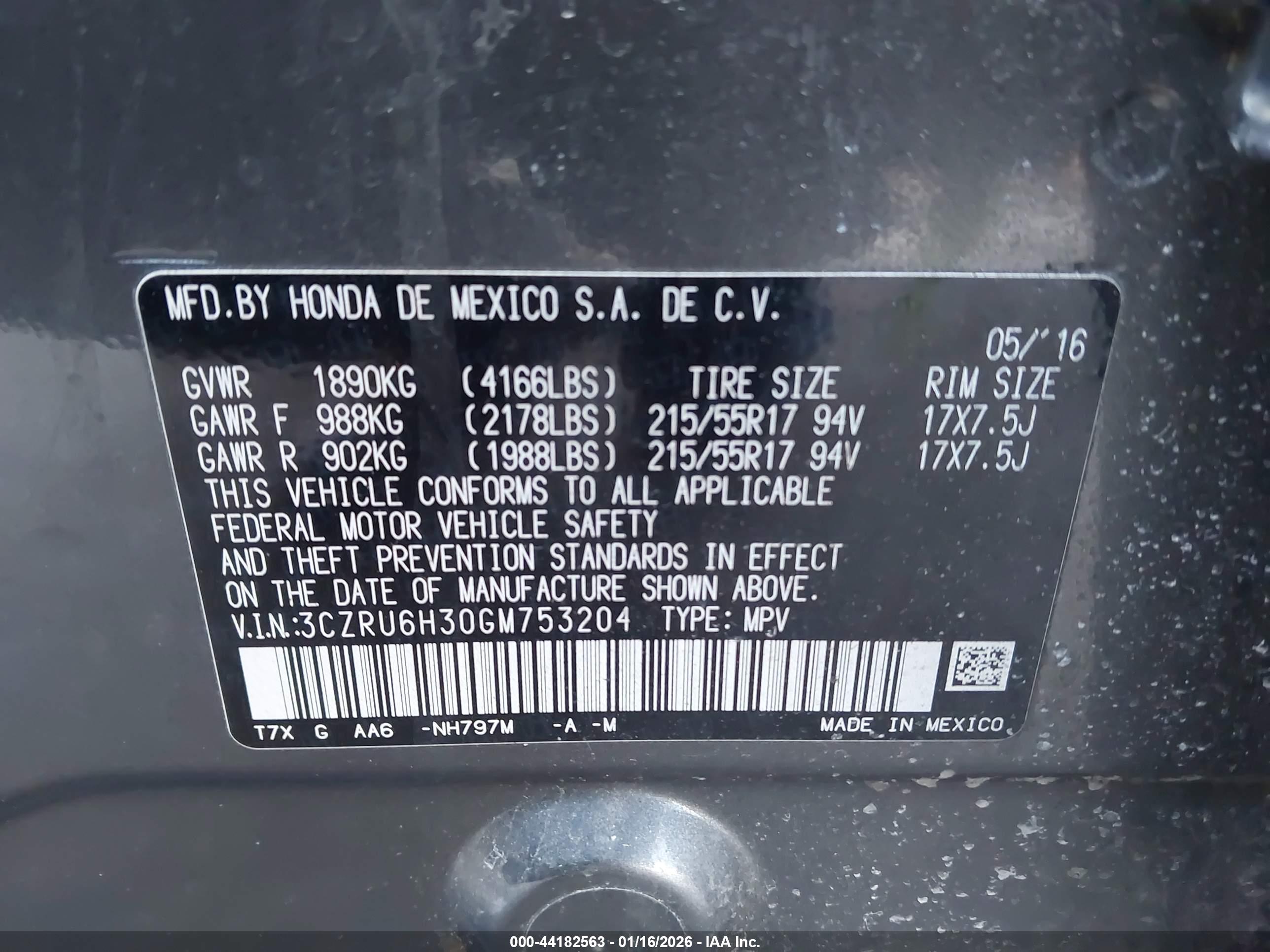 HONDA HR-V image 9