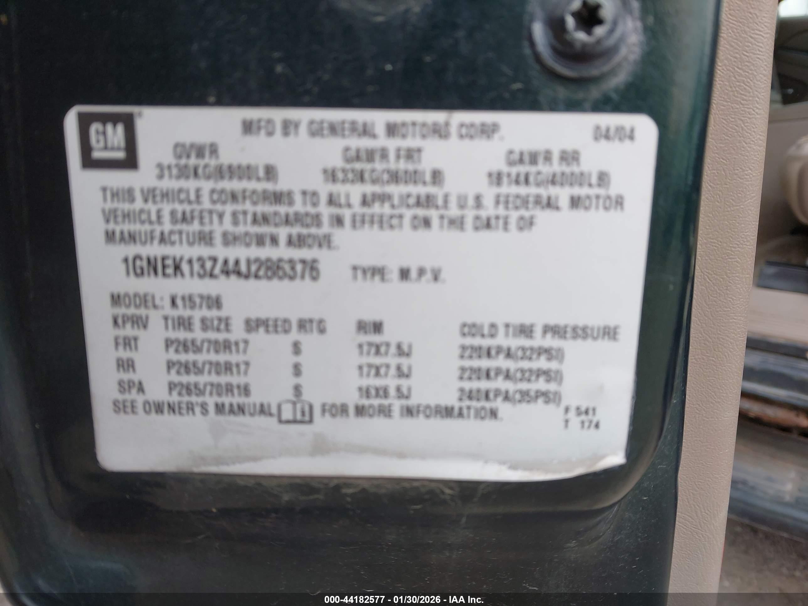 CHEVROLET TAHOE image 9