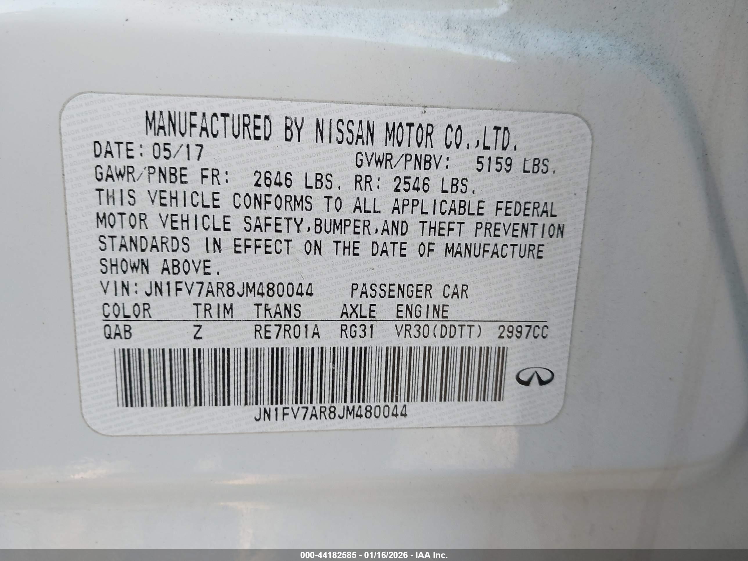 INFINITI Q50 image 9