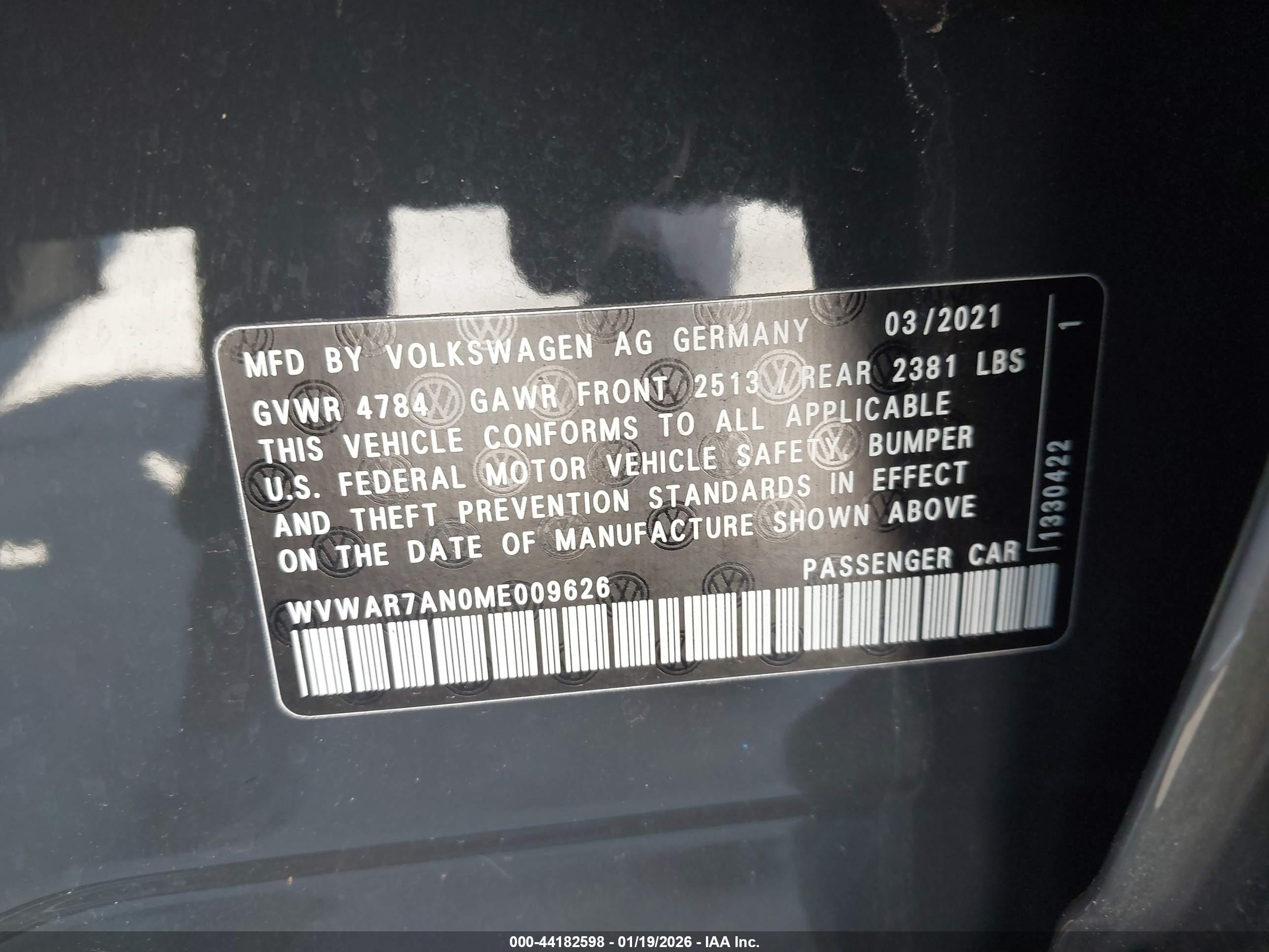 VOLKSWAGEN ARTEON image 9