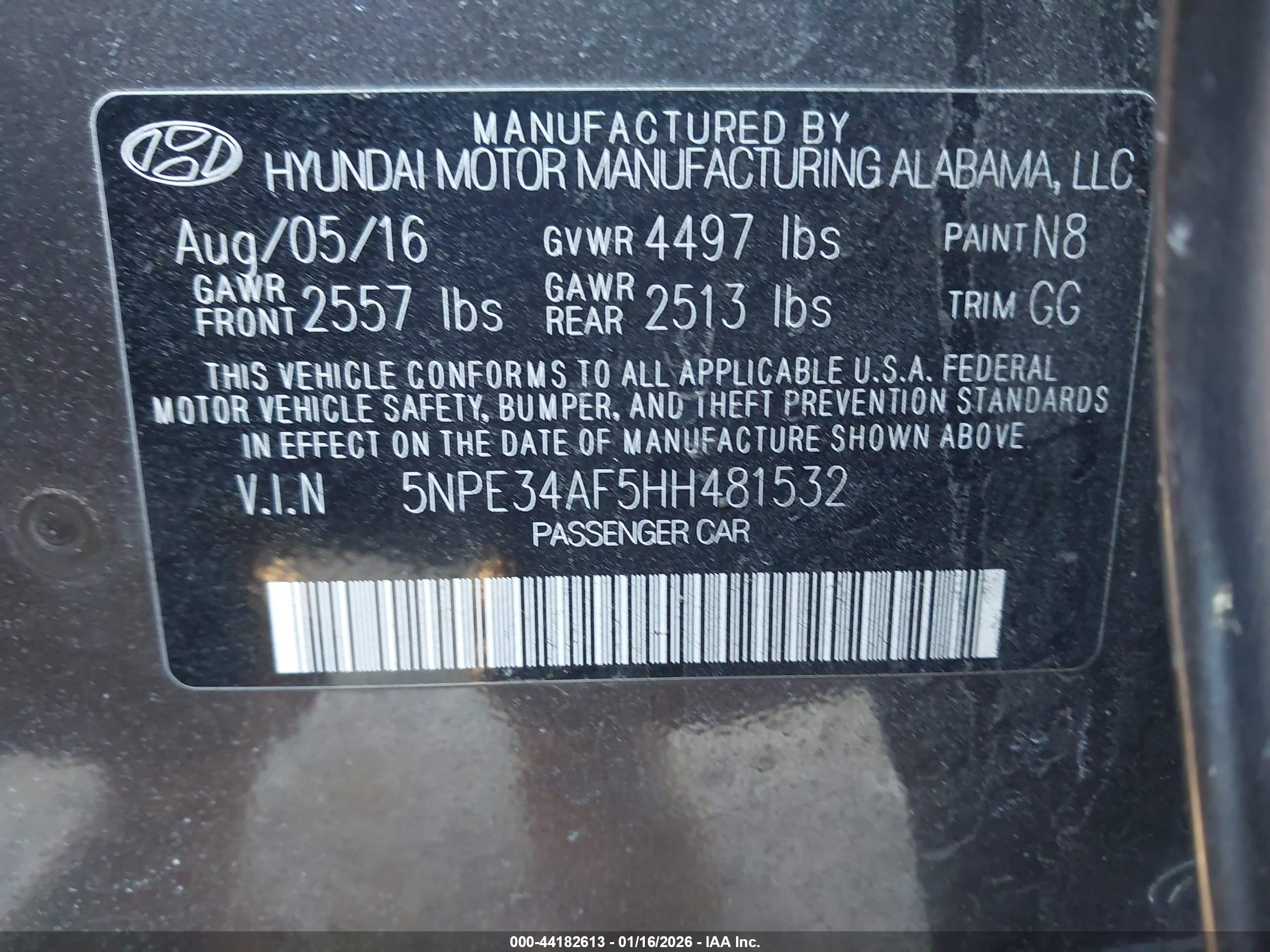 HYUNDAI SONATA image 9