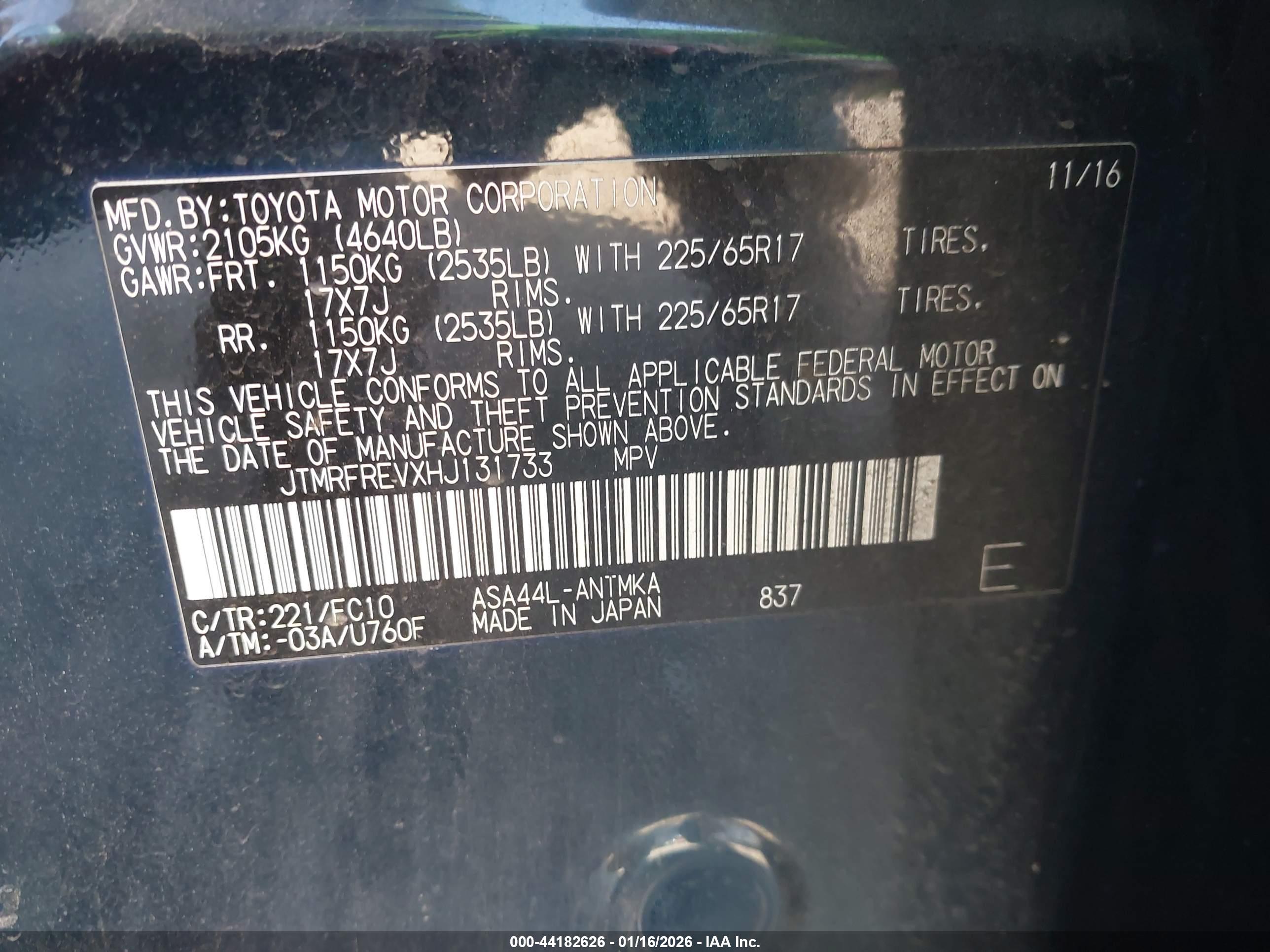 TOYOTA RAV4 image 9