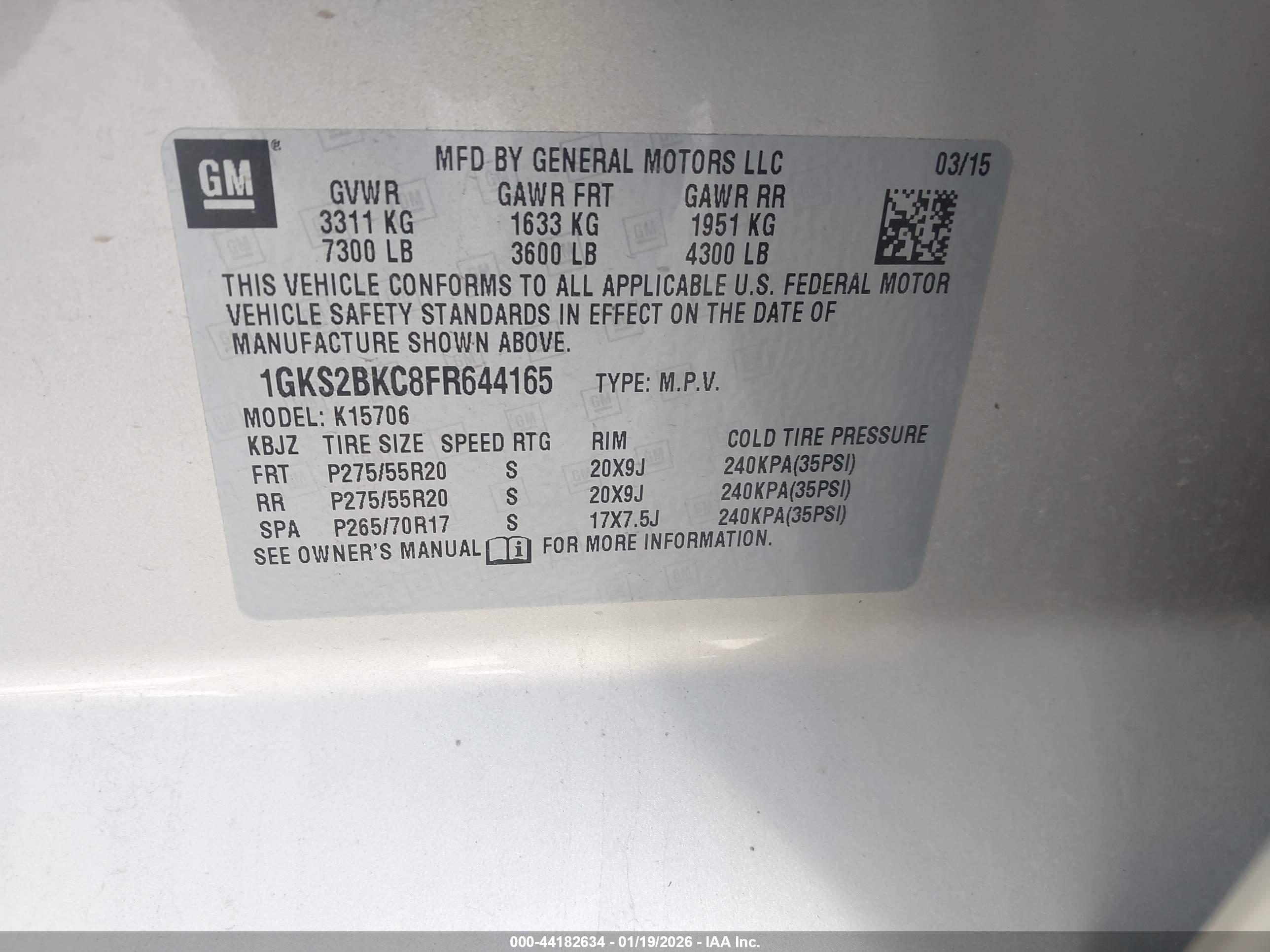GMC YUKON image 9