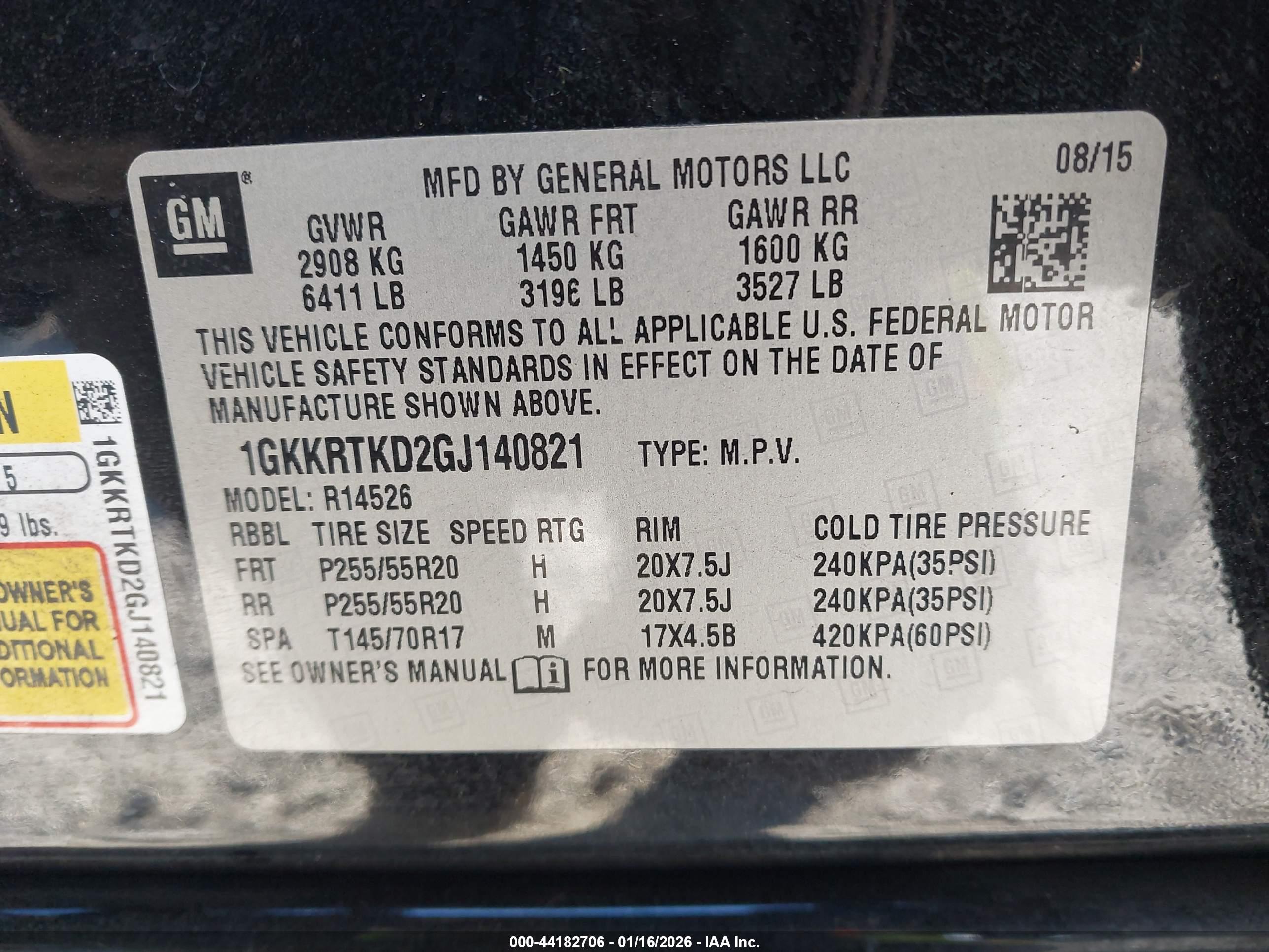 GMC ACADIA image 9