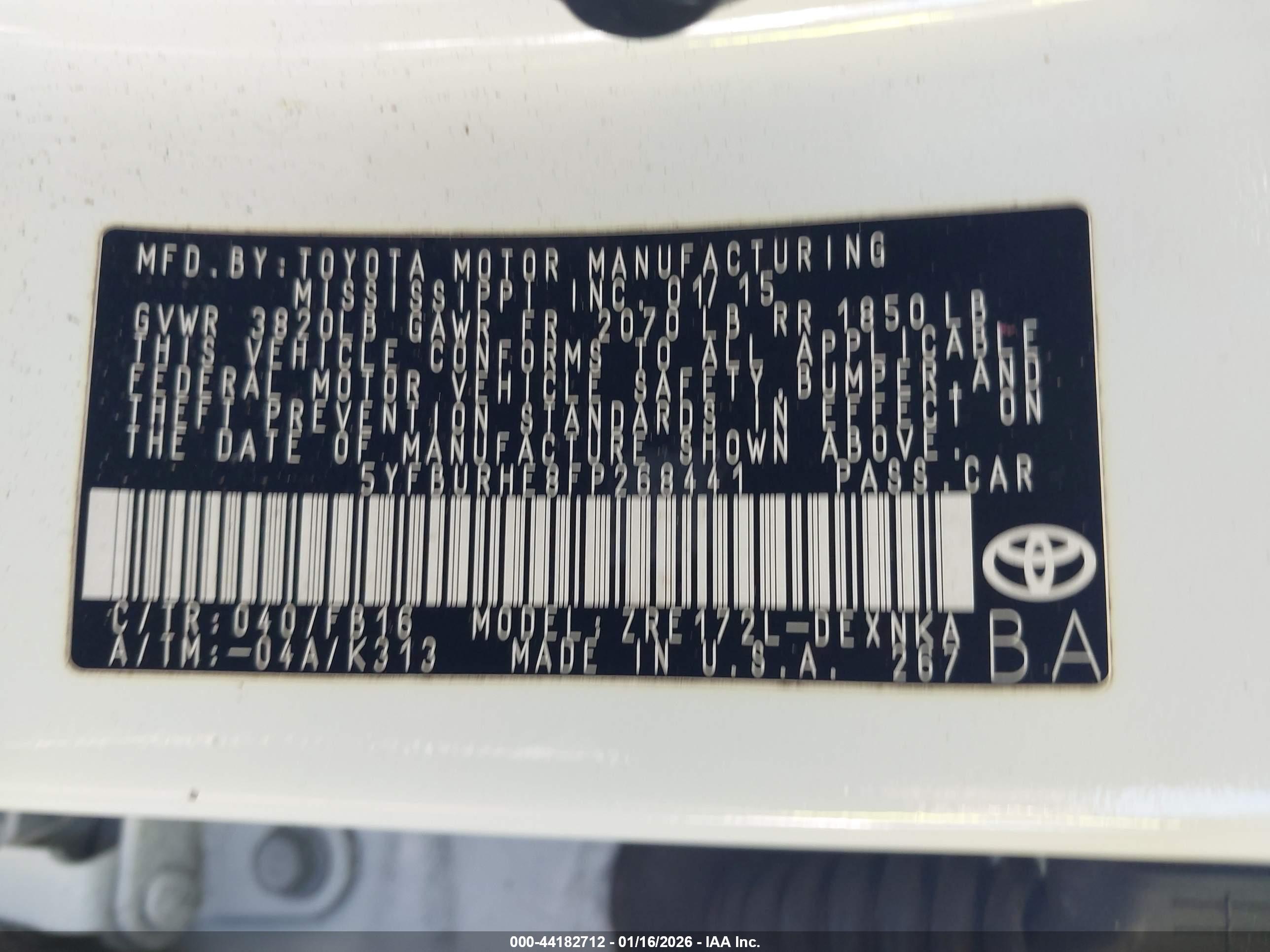 TOYOTA COROLLA image 9