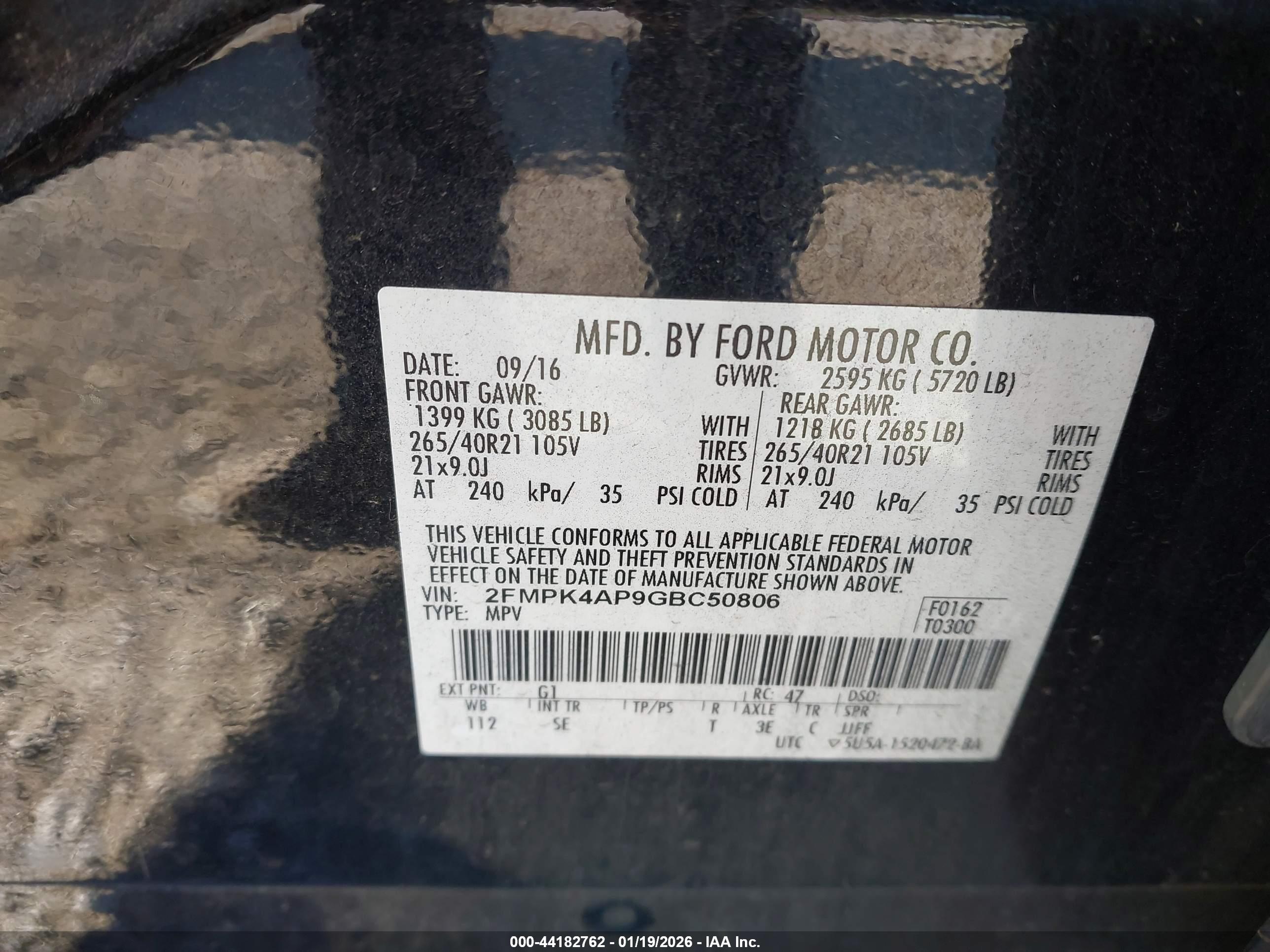 FORD EDGE image 9