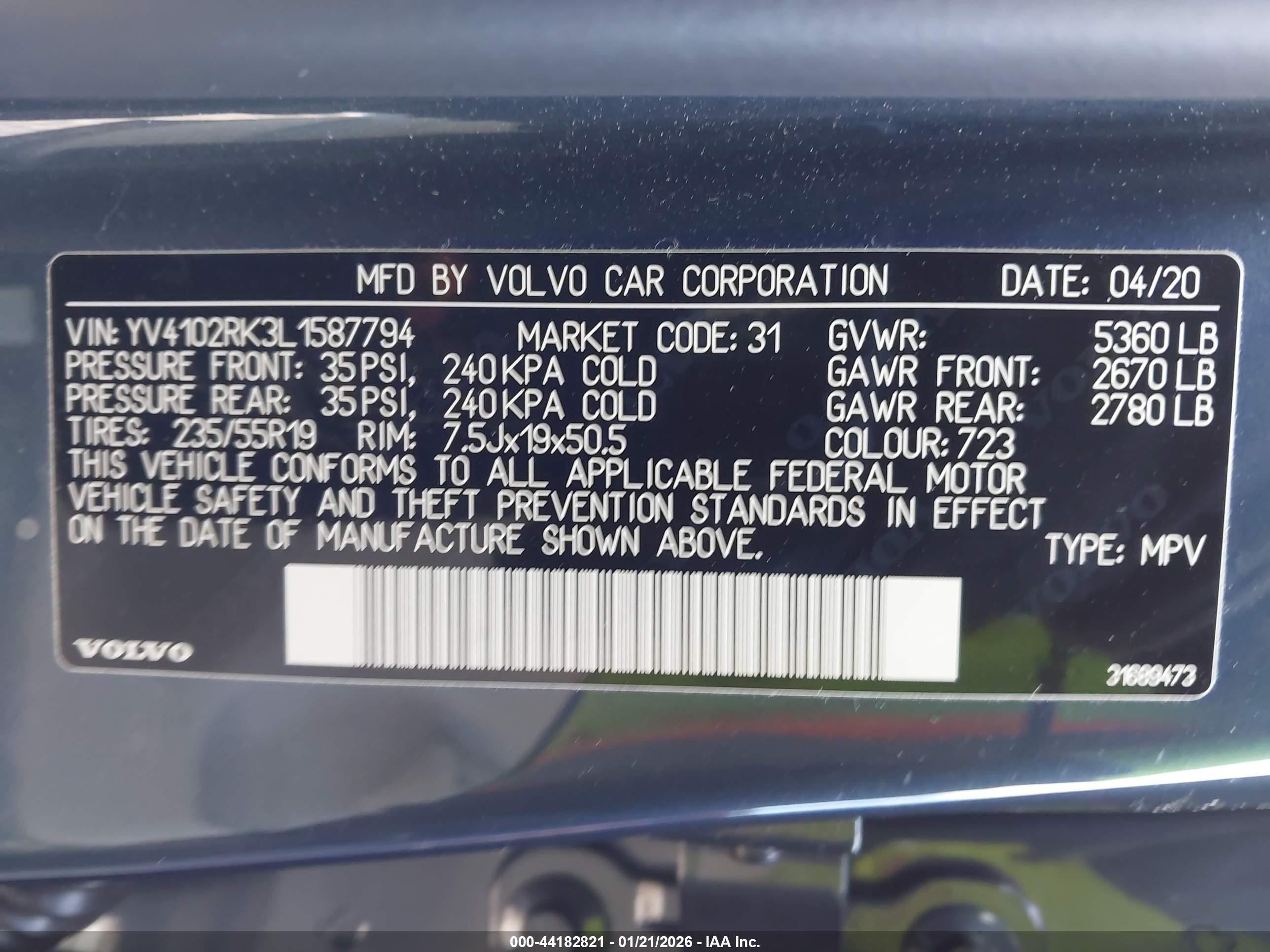 VOLVO XC60 image 9