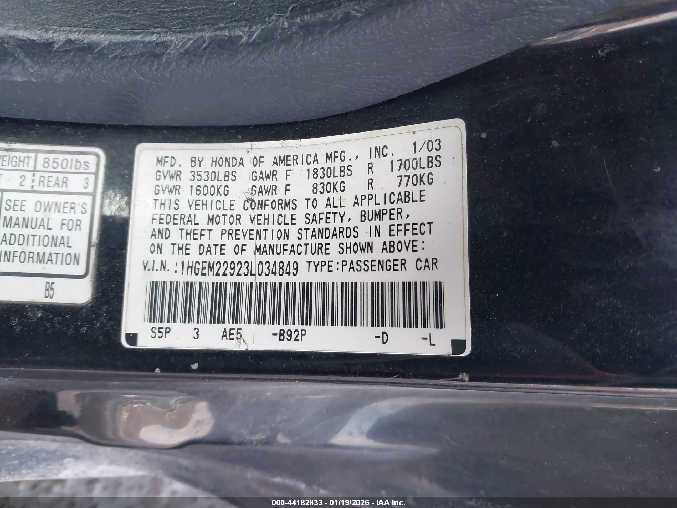 HONDA CIVIC image 9