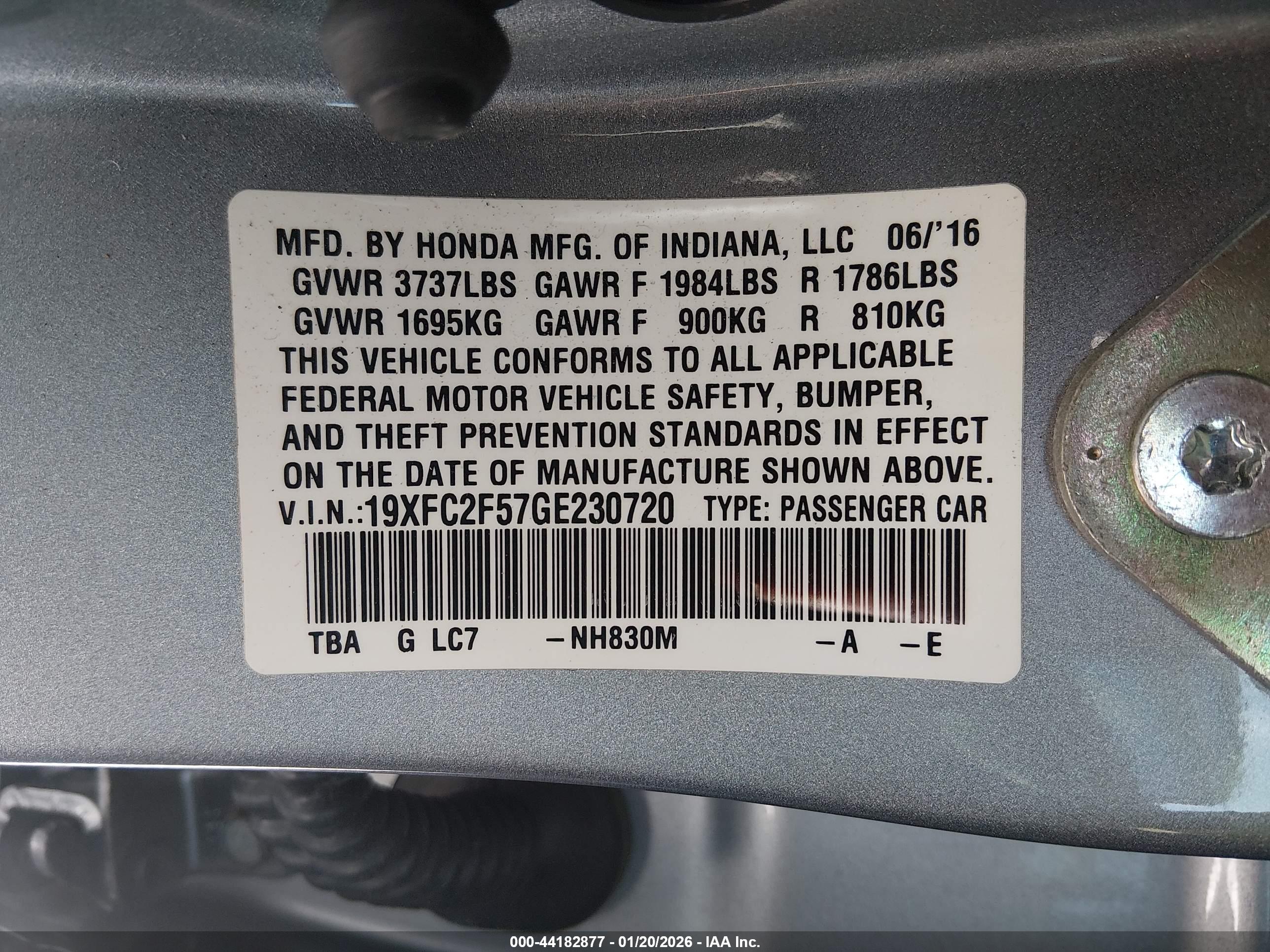 HONDA CIVIC image 9