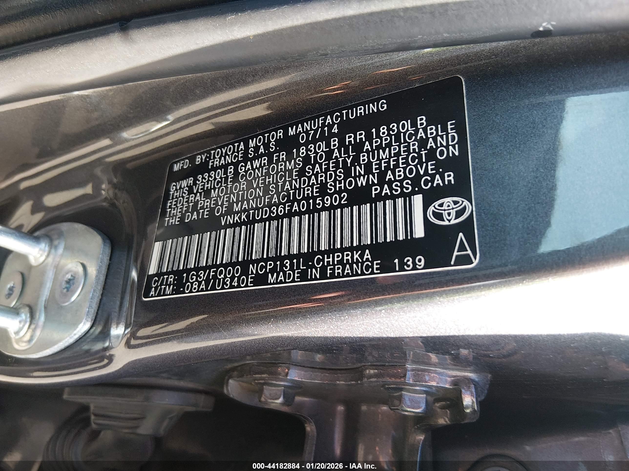 TOYOTA YARIS image 9