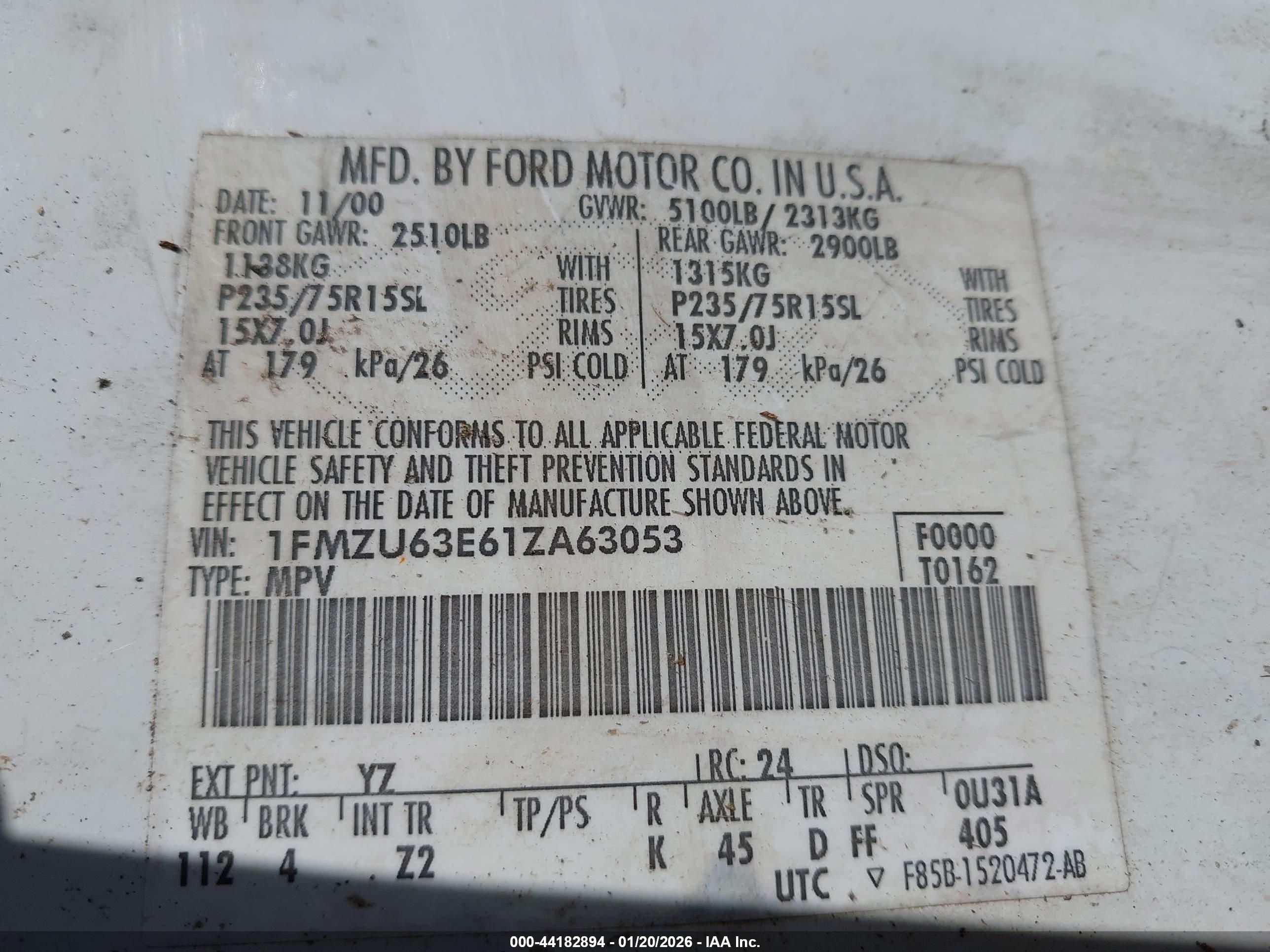 FORD EXPLORER image 9