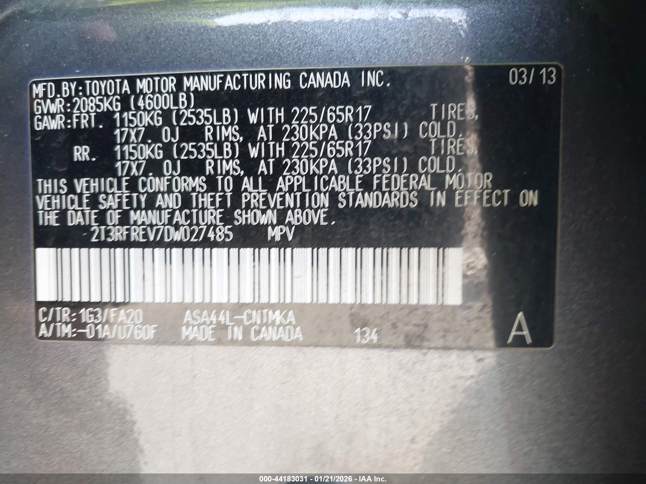 TOYOTA RAV4 image 9