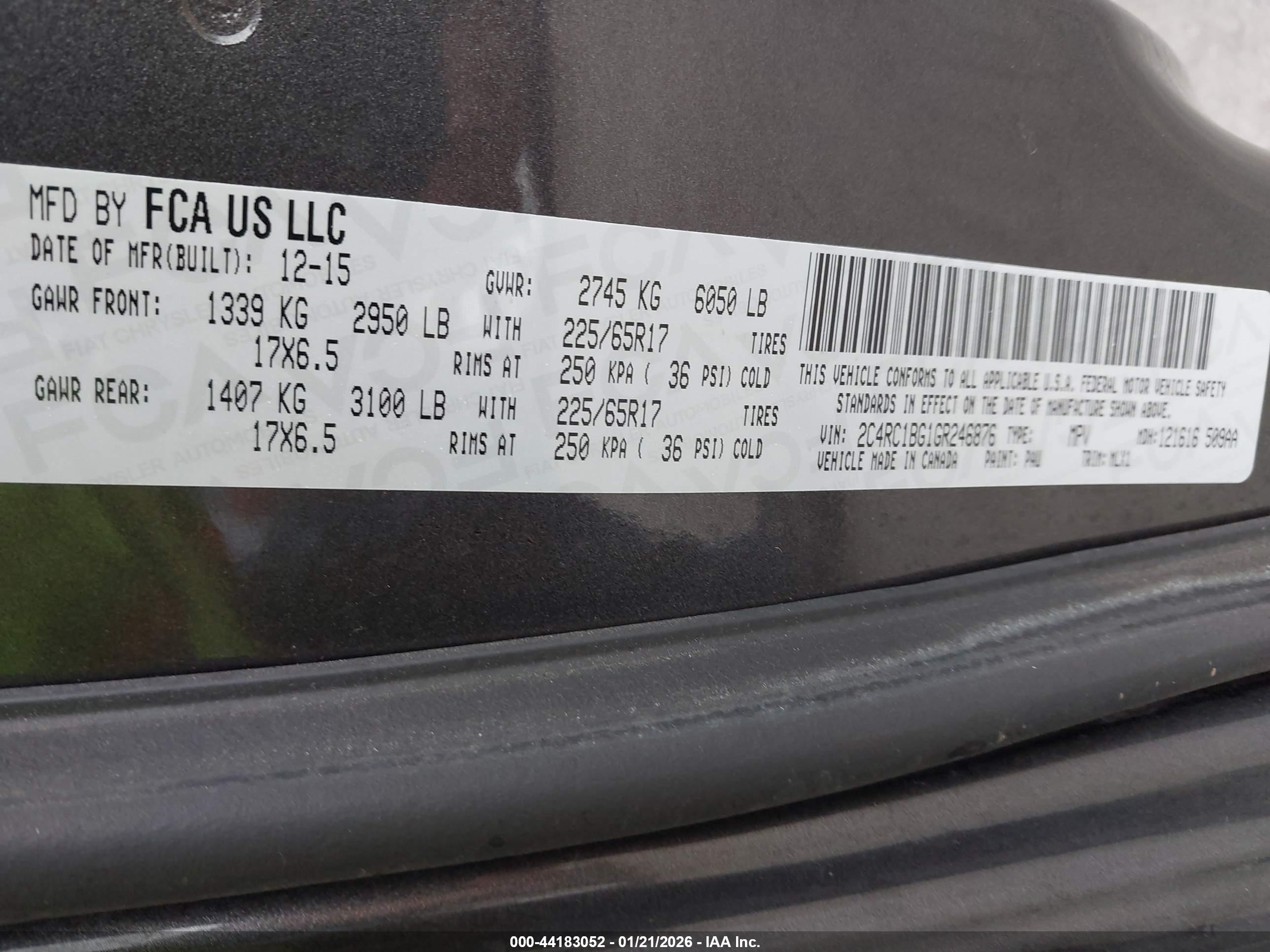 CHRYSLER TOWN image 9