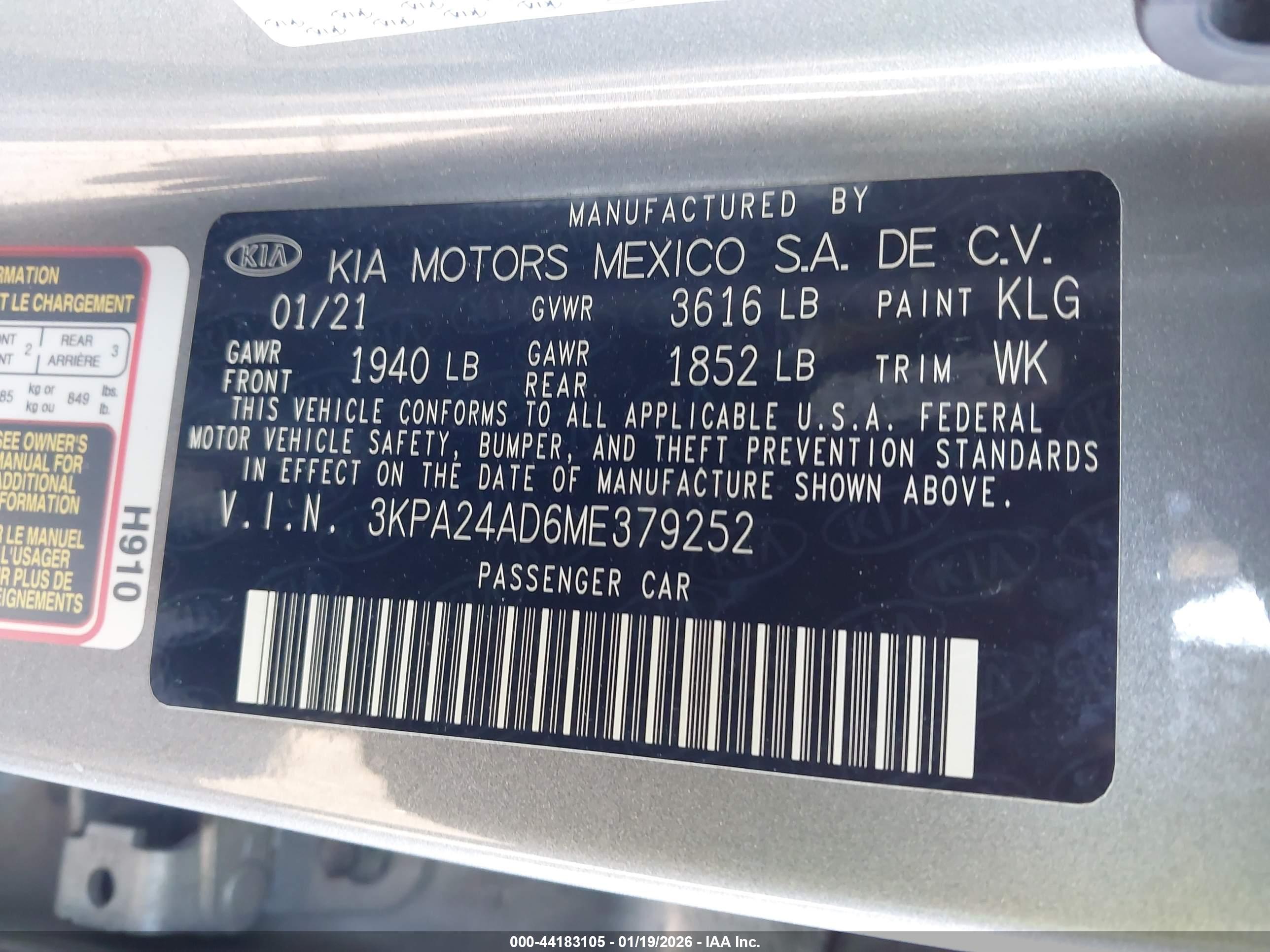 KIA RIO image 9