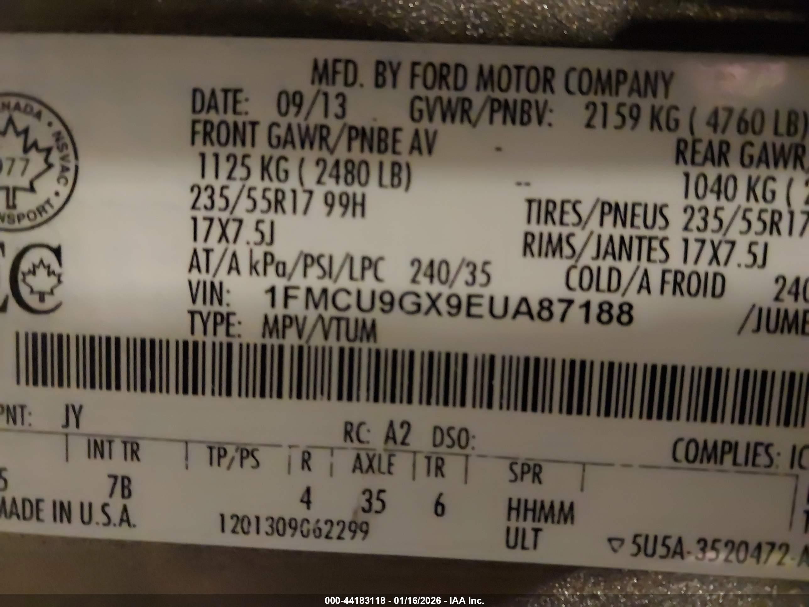 FORD ESCAPE image 9