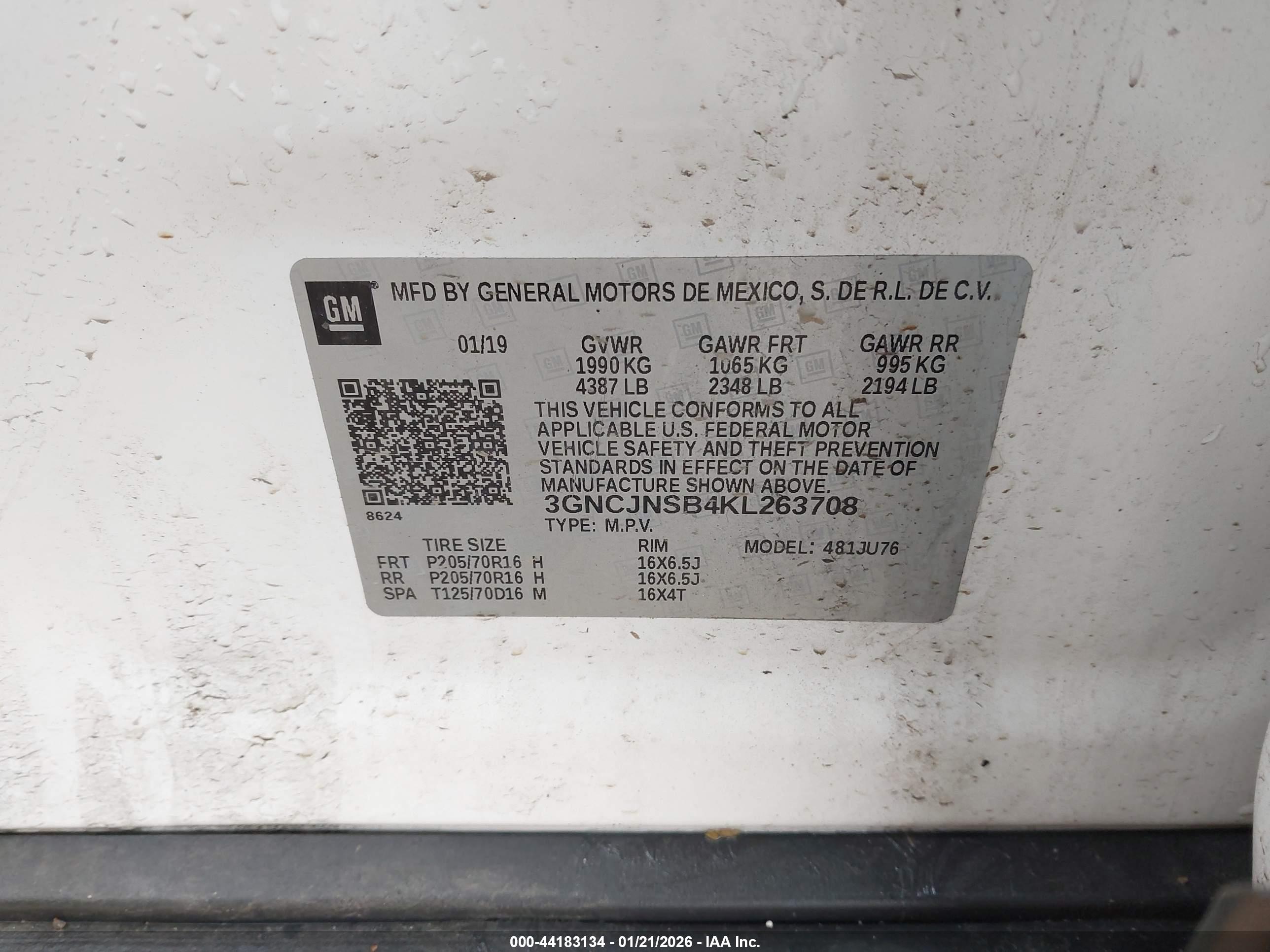 CHEVROLET TRAX image 9