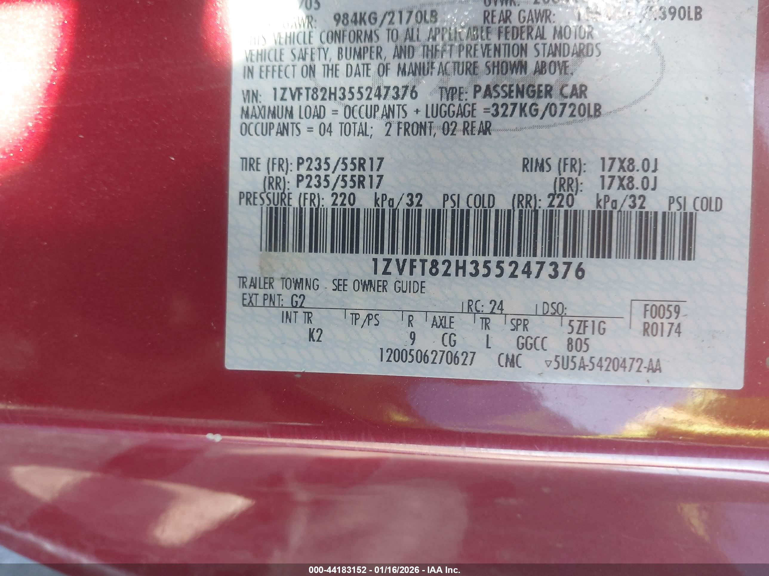 FORD MUSTANG image 9