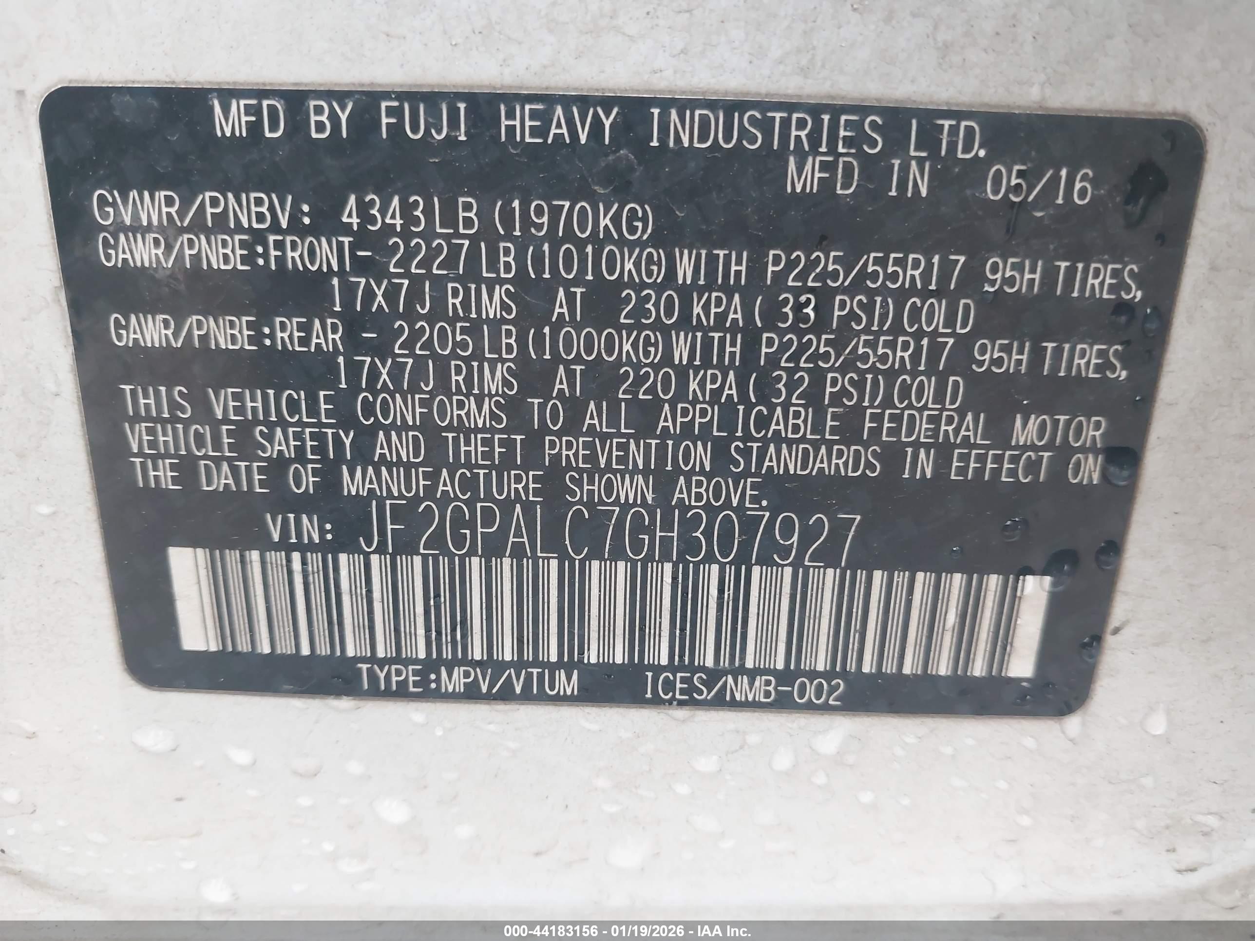 SUBARU CROSSTREK image 9