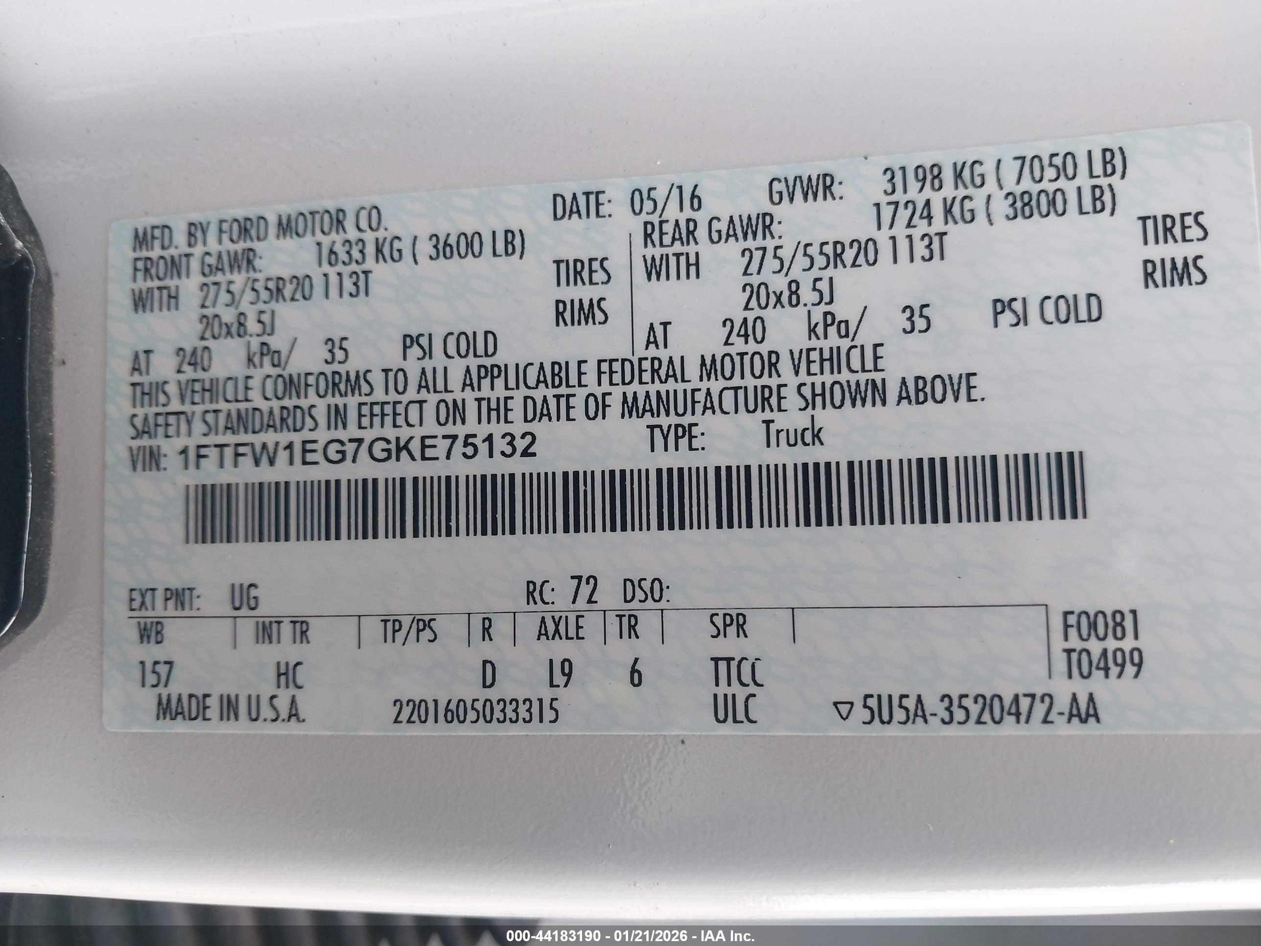 FORD F-150 image 9