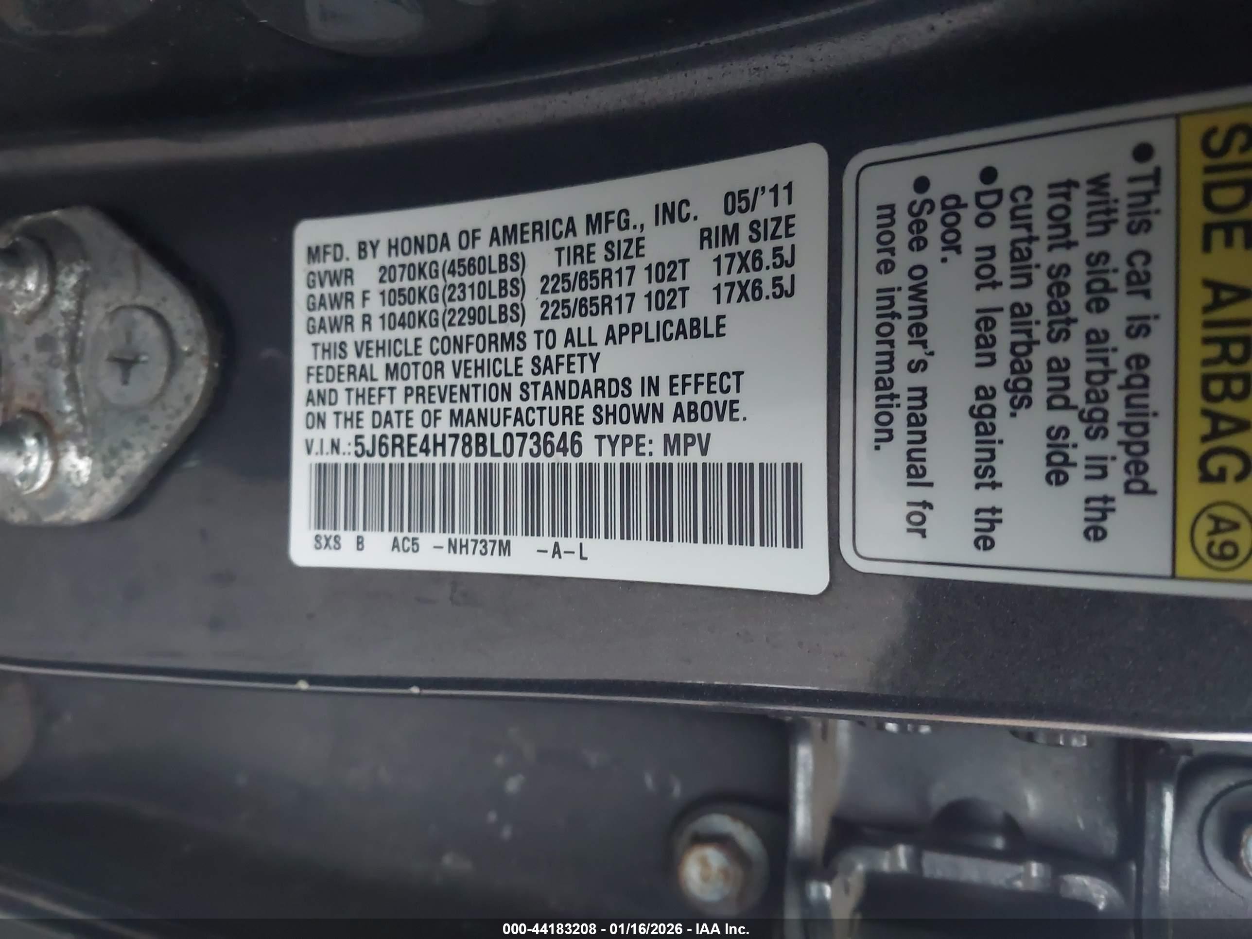 HONDA CR-V image 9