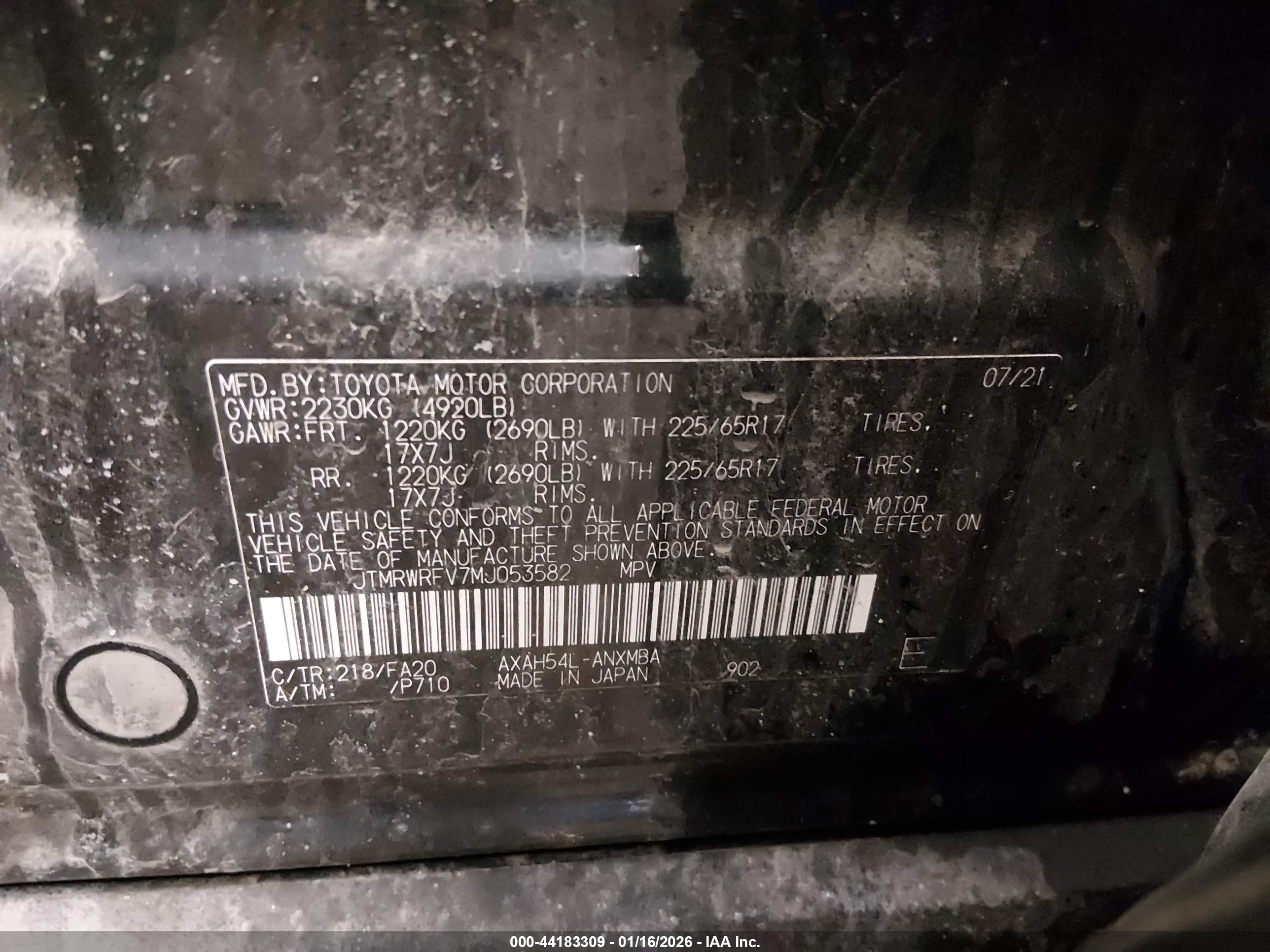 TOYOTA RAV4 image 9