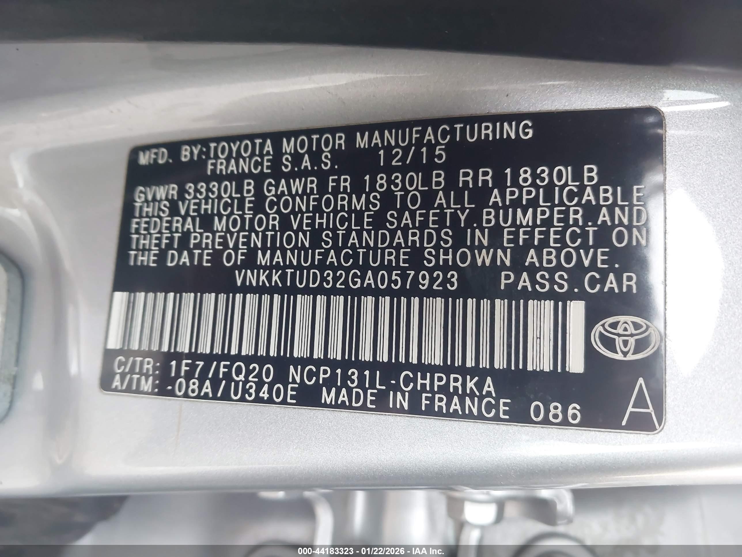 TOYOTA YARIS image 9