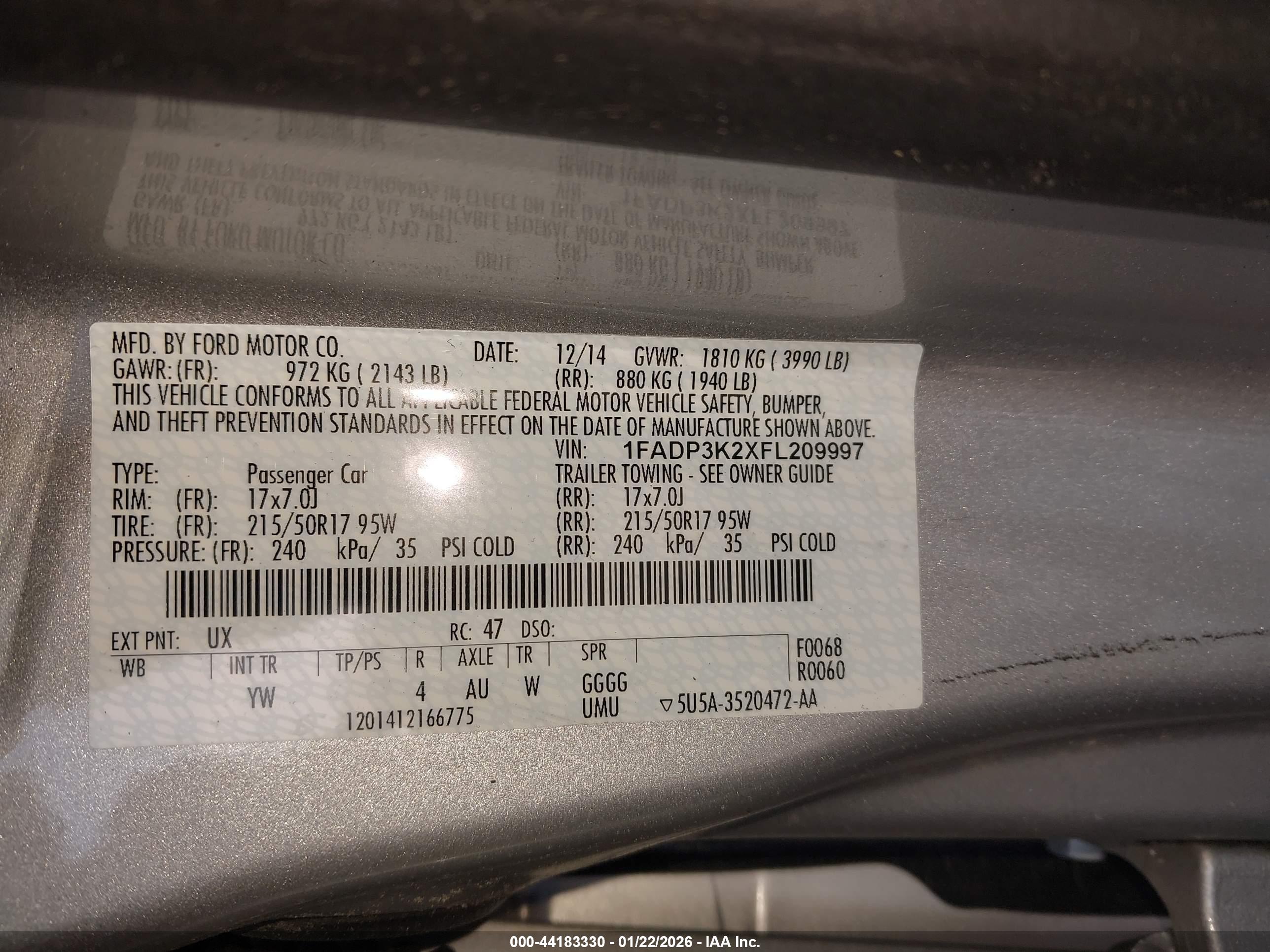FORD FOCUS image 9