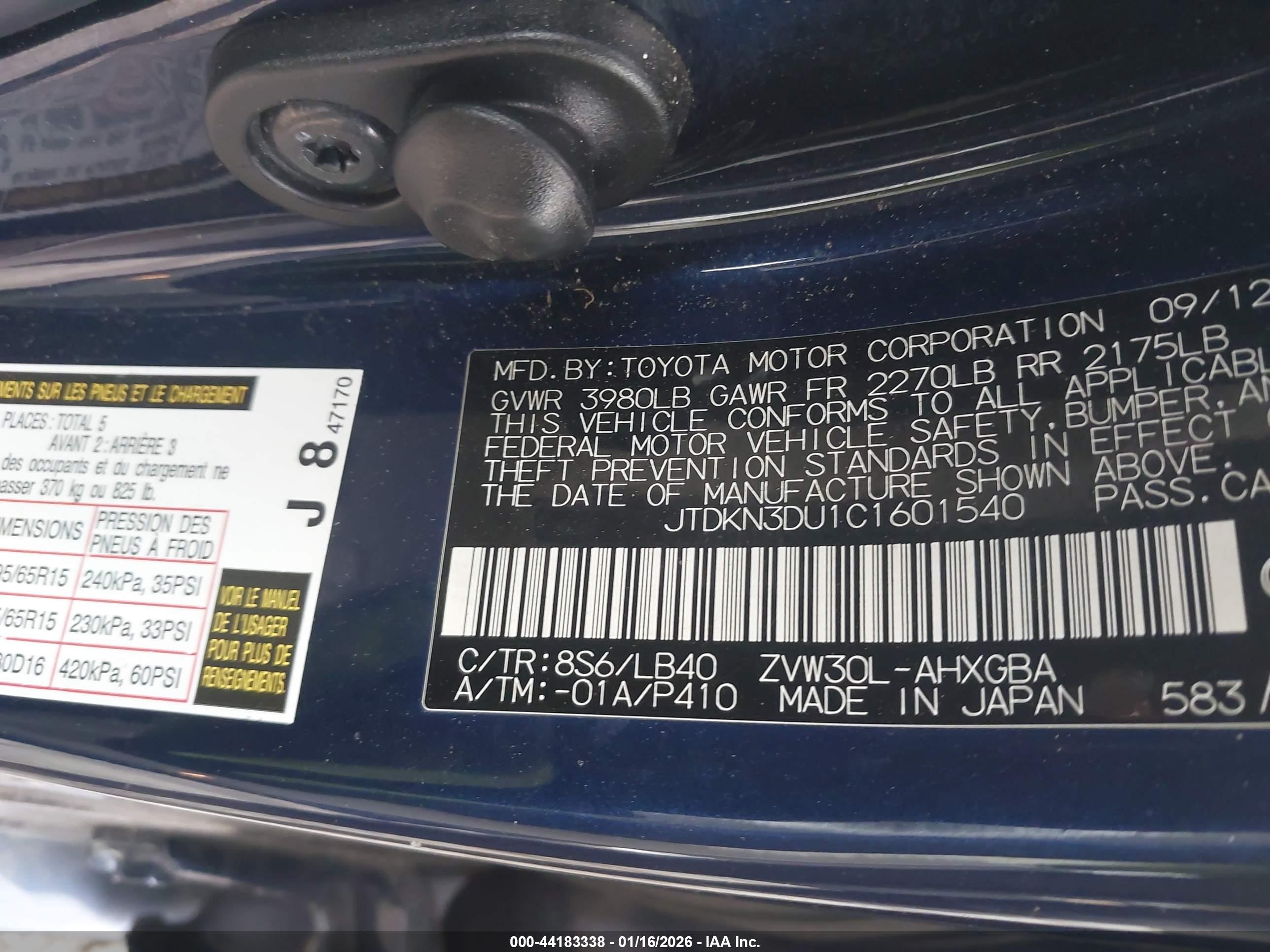 TOYOTA PRIUS image 9