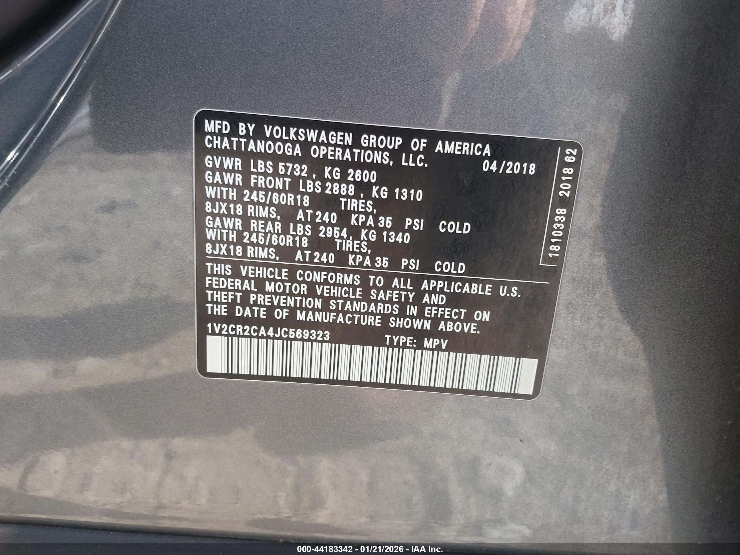 VOLKSWAGEN ATLAS image 9