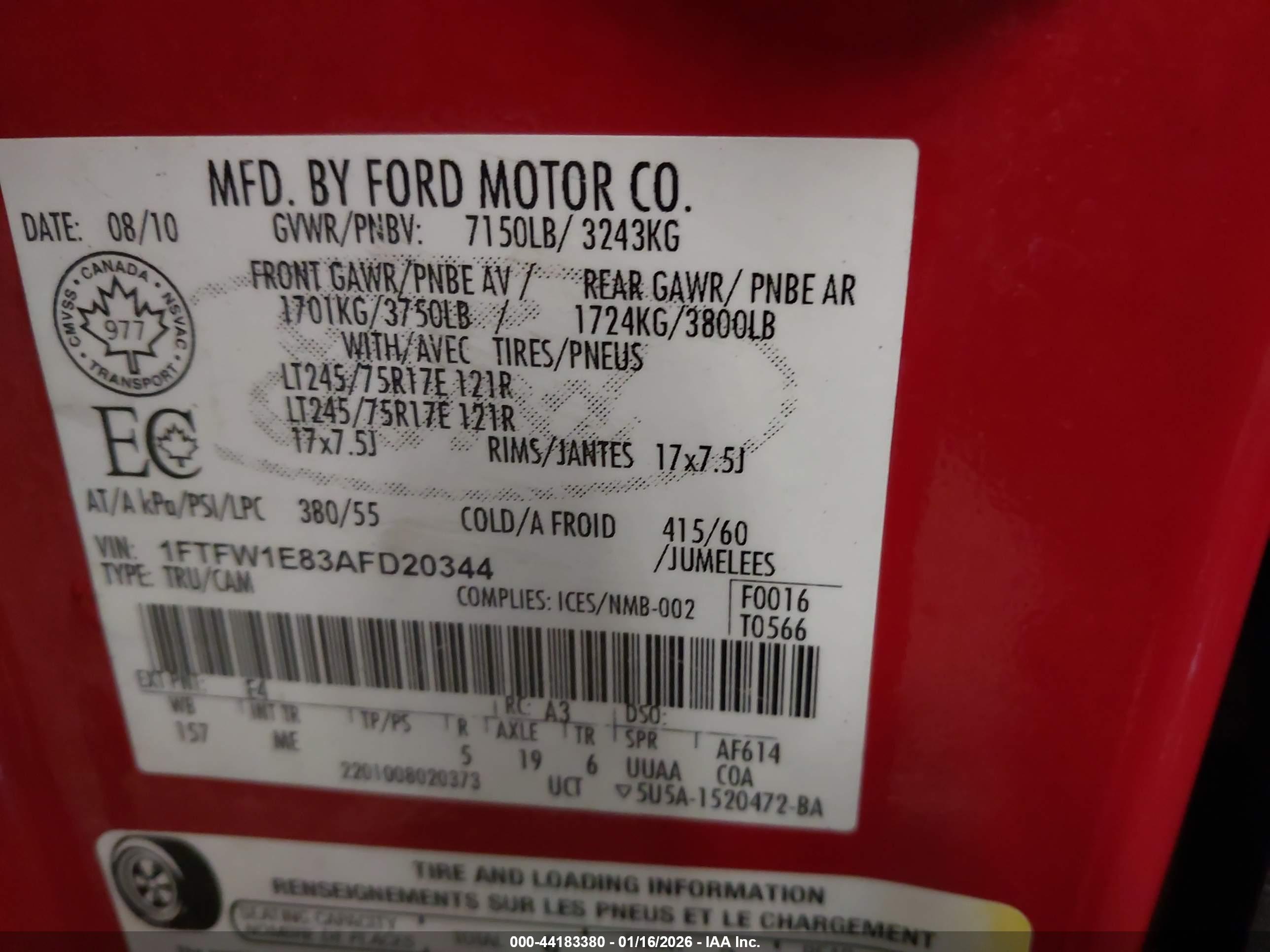 FORD F-150 image 9