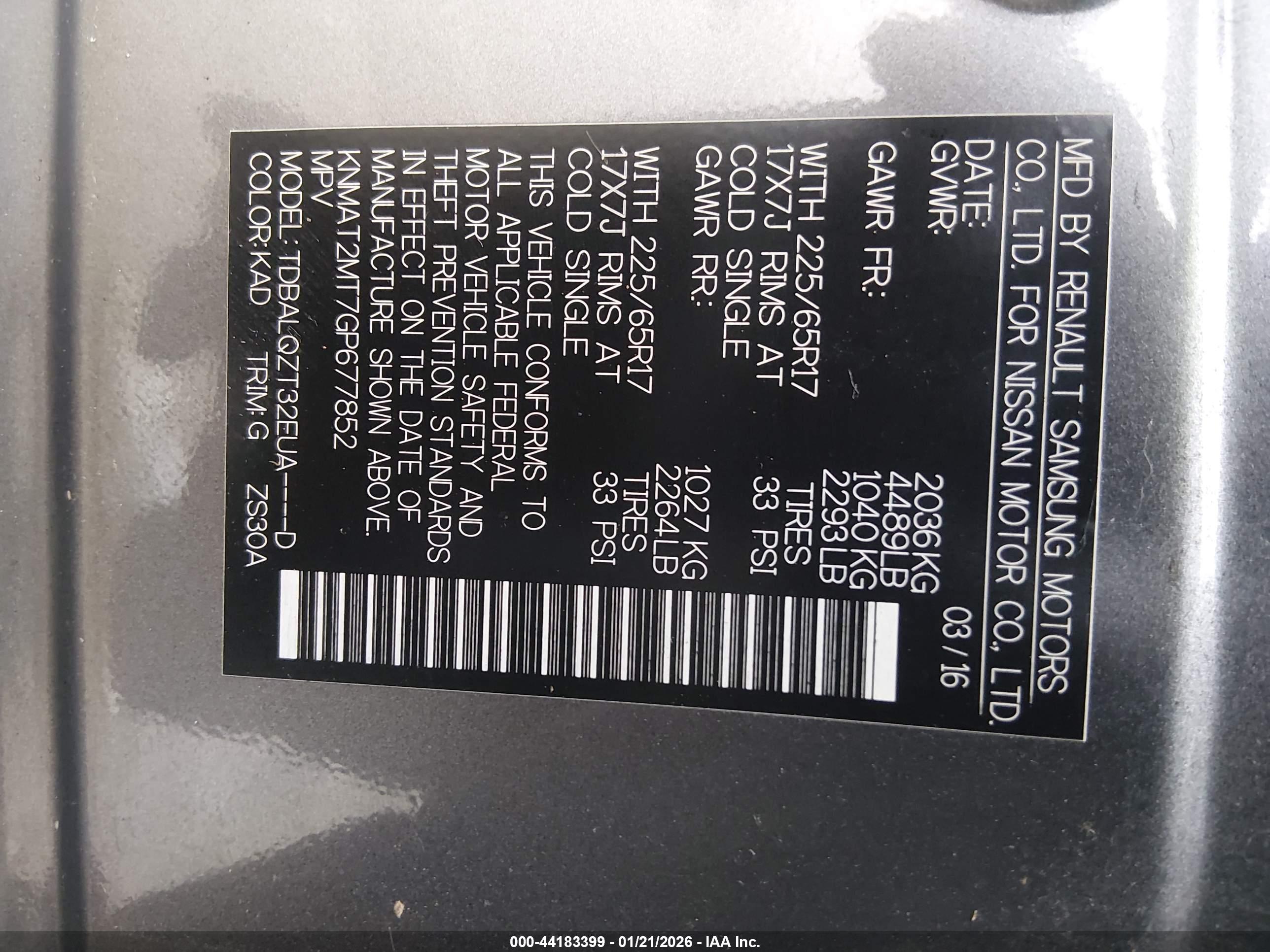 NISSAN ROGUE image 9