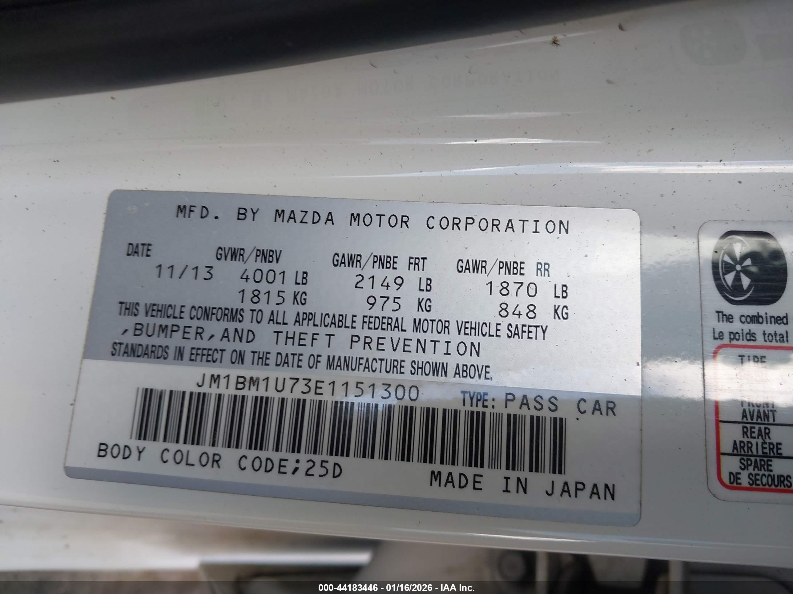 MAZDA MAZDA3 image 9