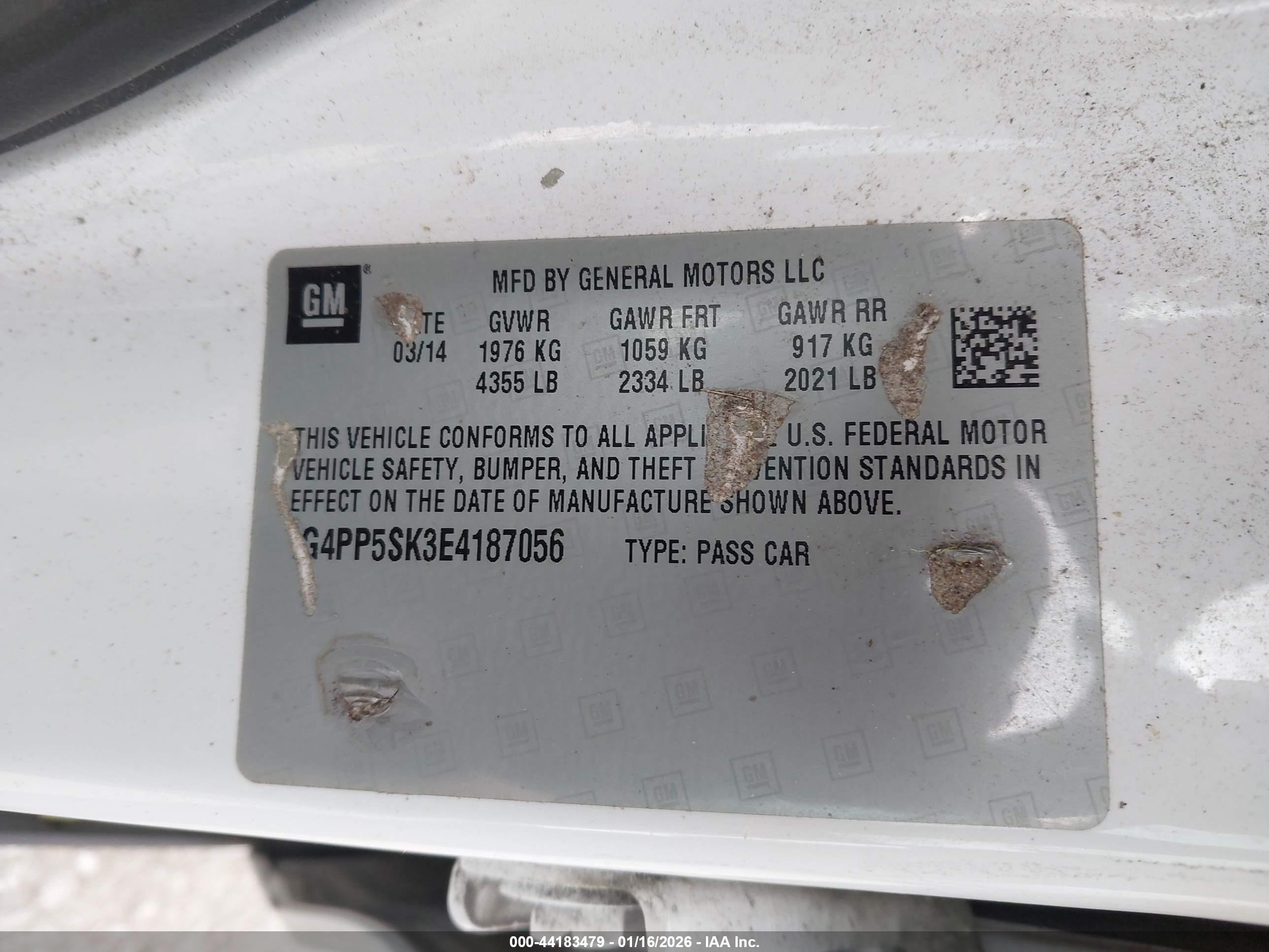 BUICK VERANO image 9