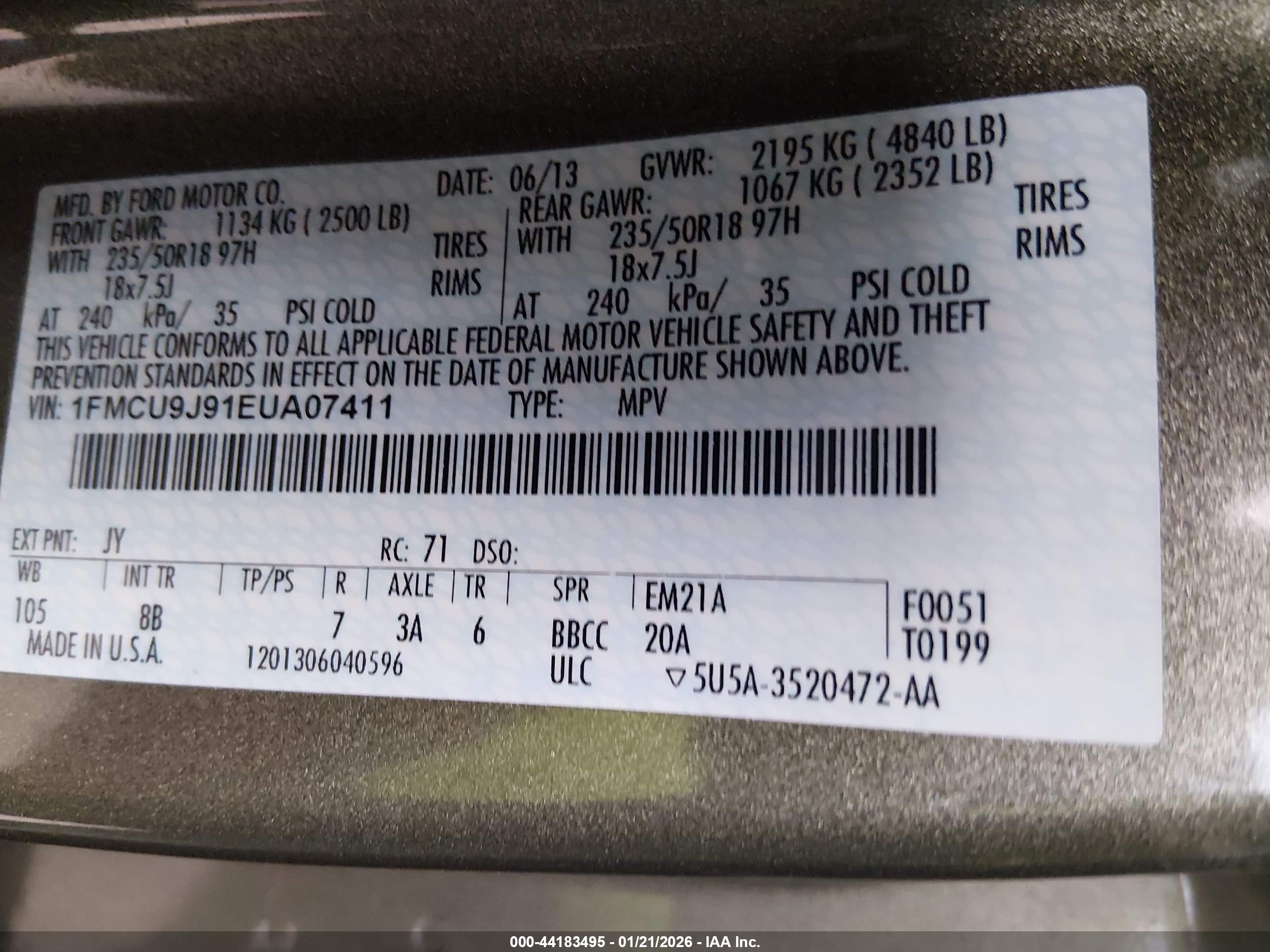 FORD ESCAPE image 9