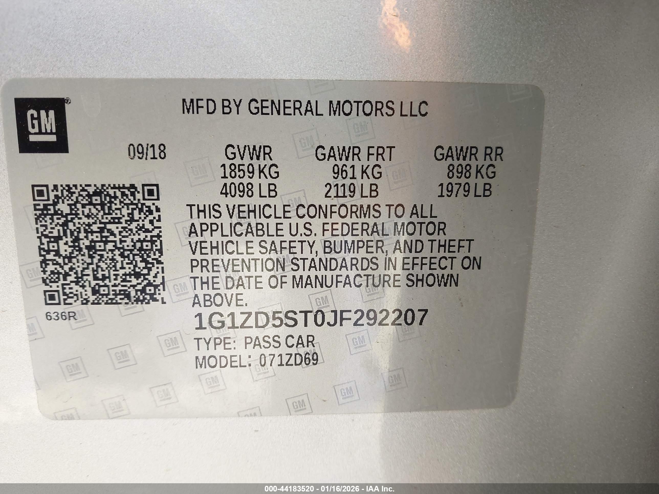CHEVROLET MALIBU image 9