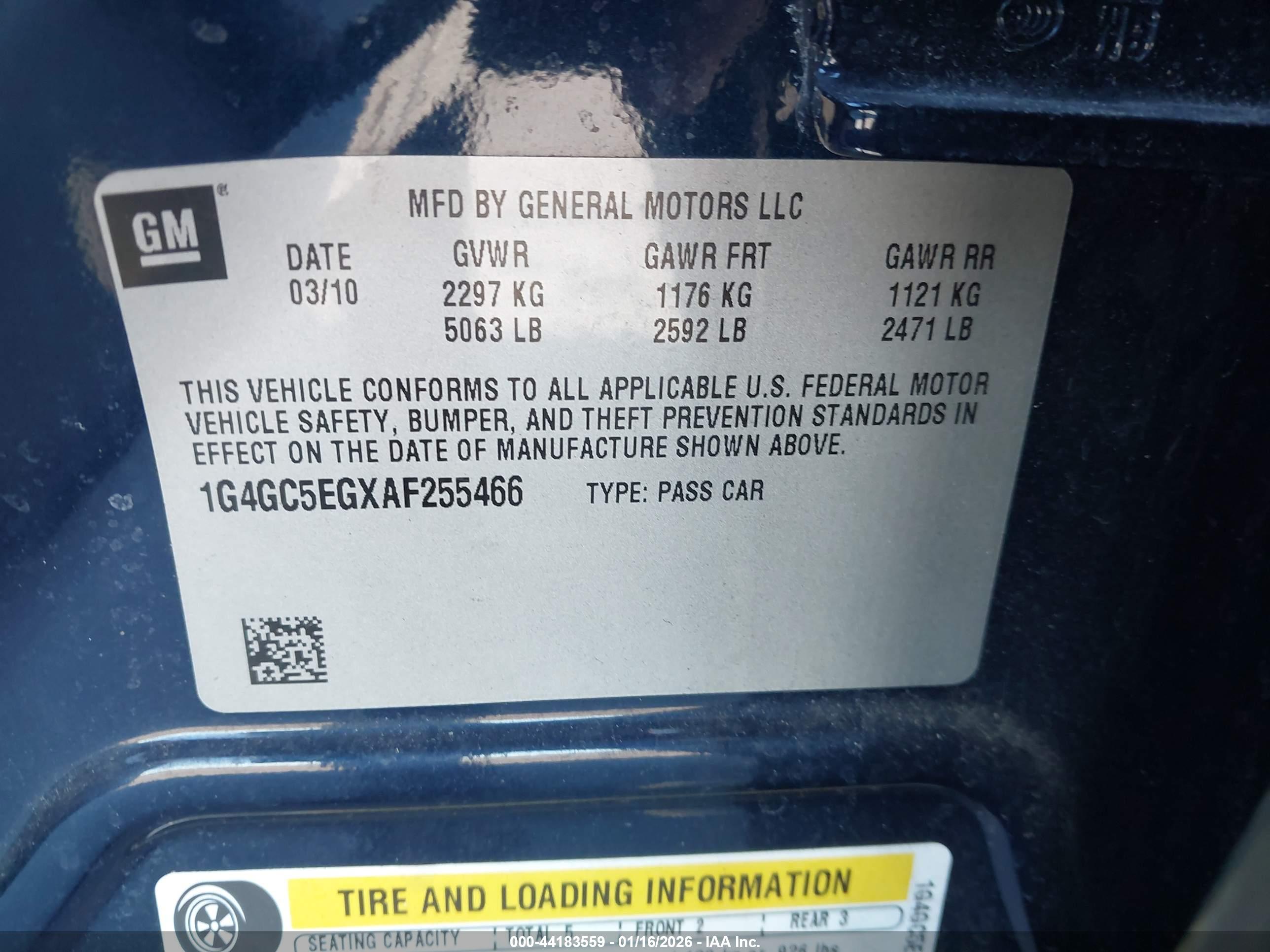 BUICK LACROSSE image 9