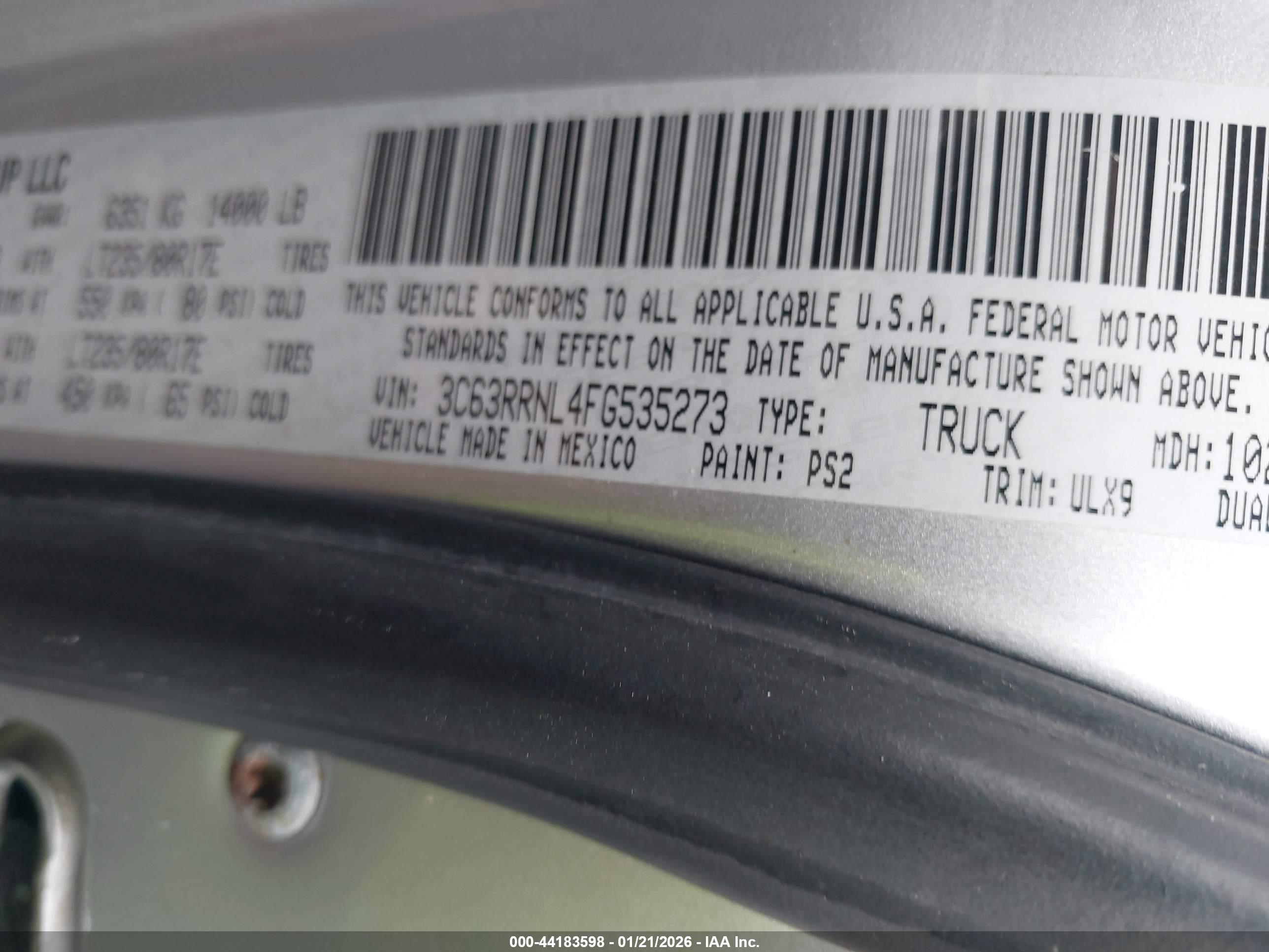 RAM 3500 image 9