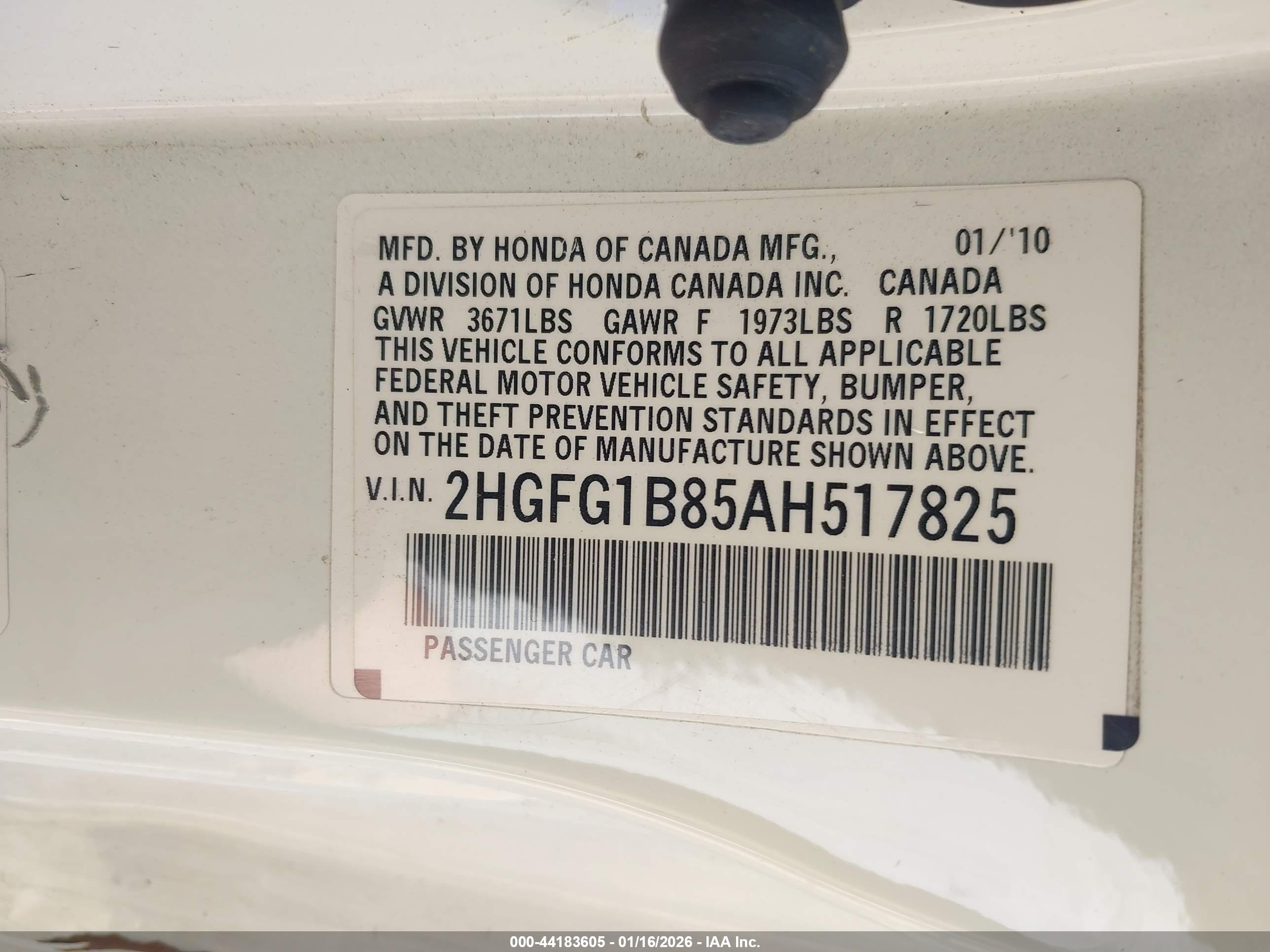 HONDA CIVIC image 9