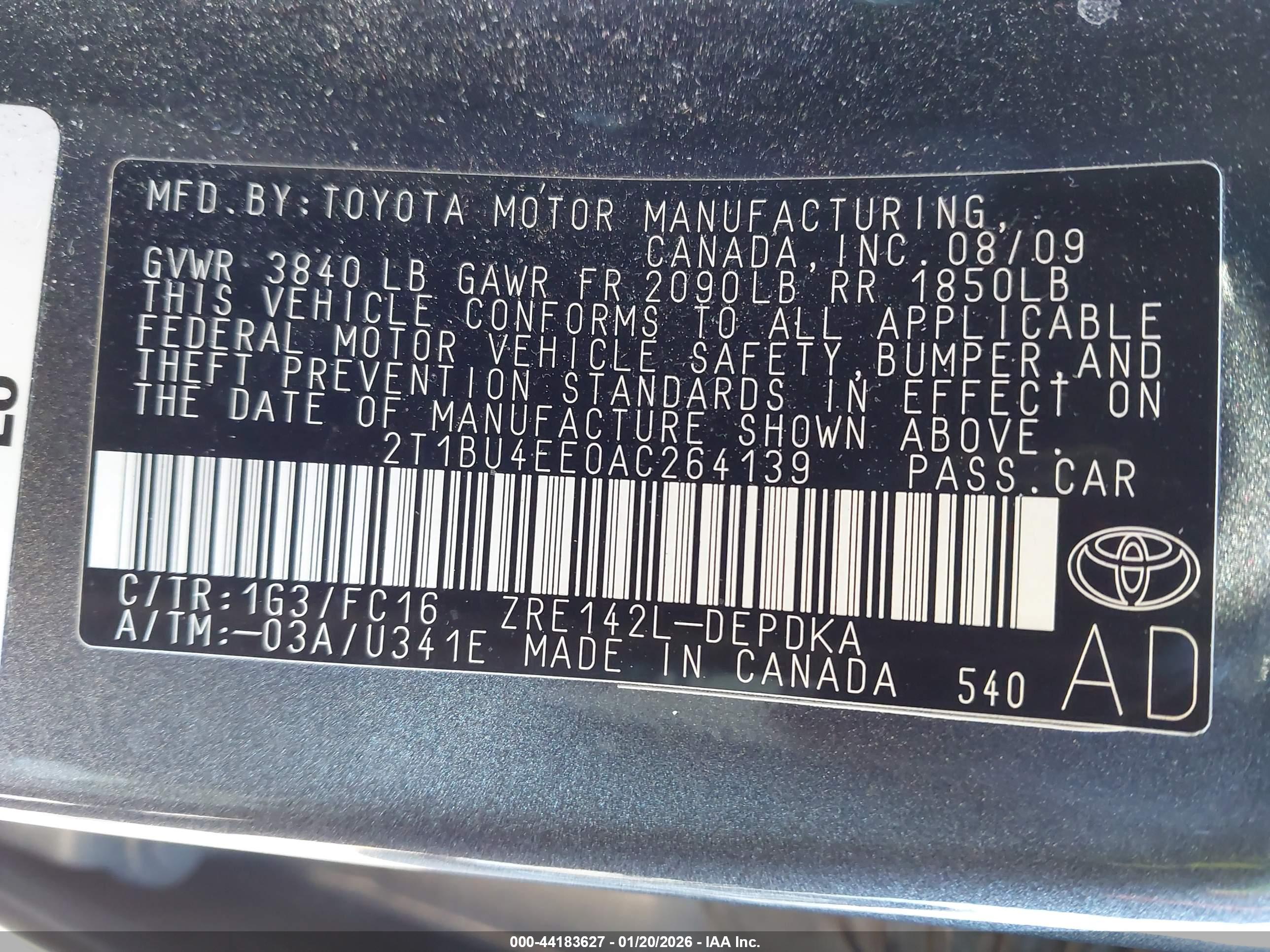 TOYOTA COROLLA image 9