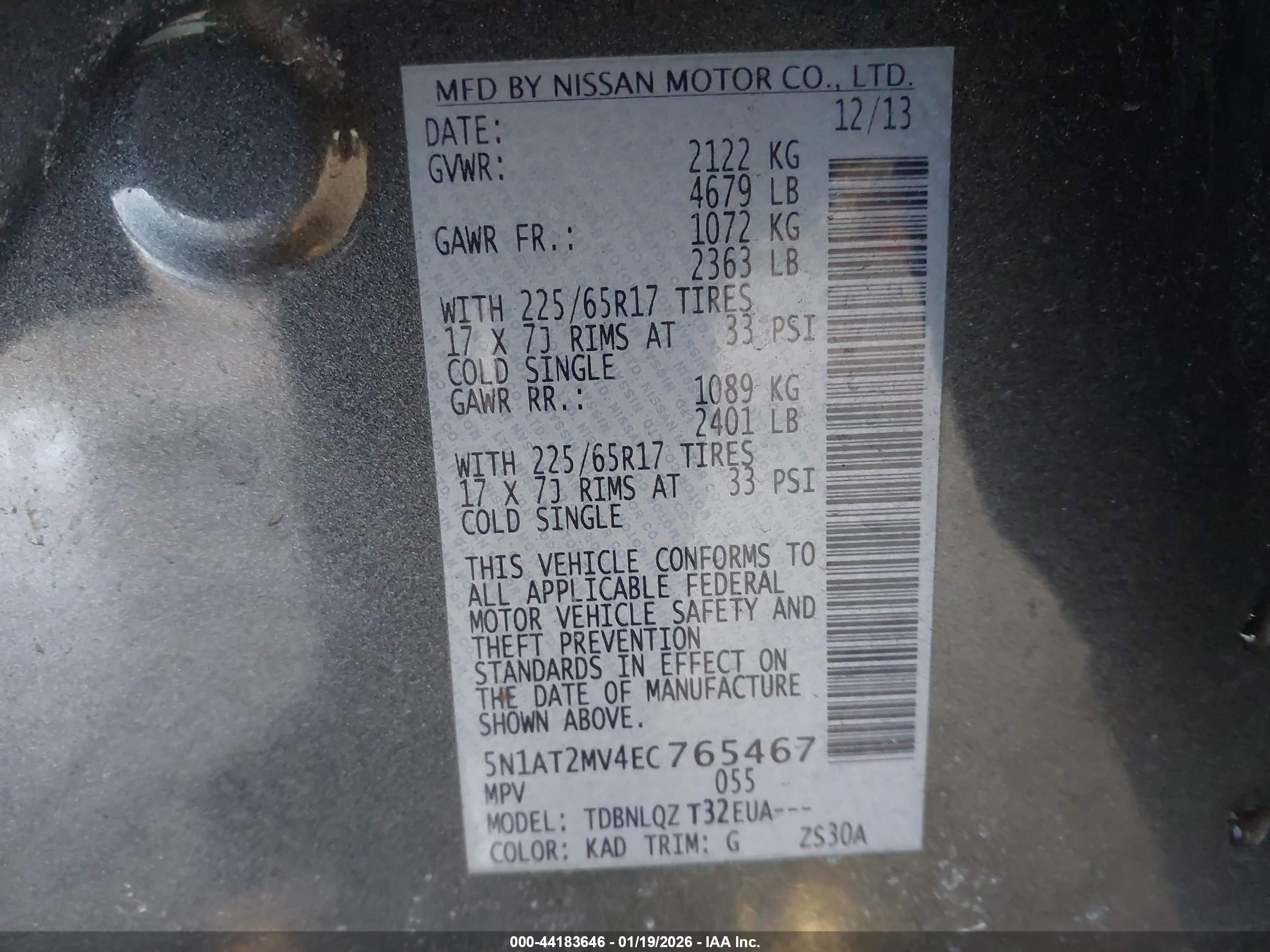 NISSAN ROGUE image 9