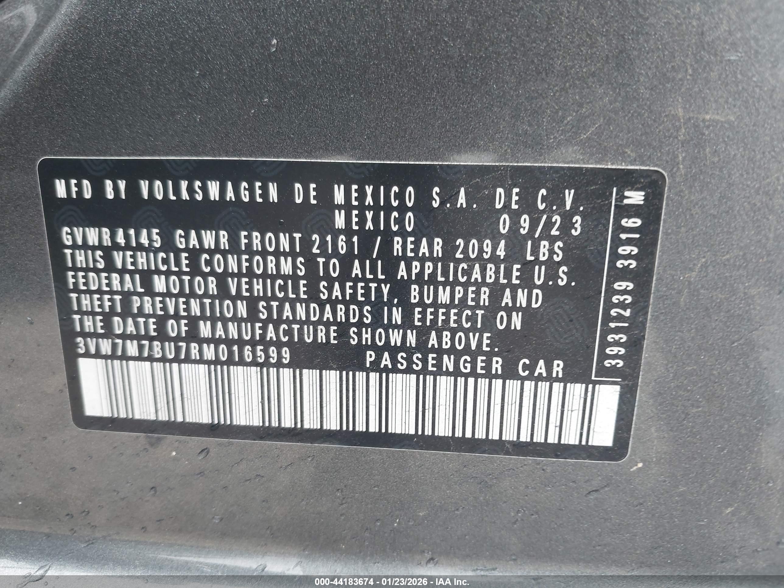VOLKSWAGEN JETTA image 9