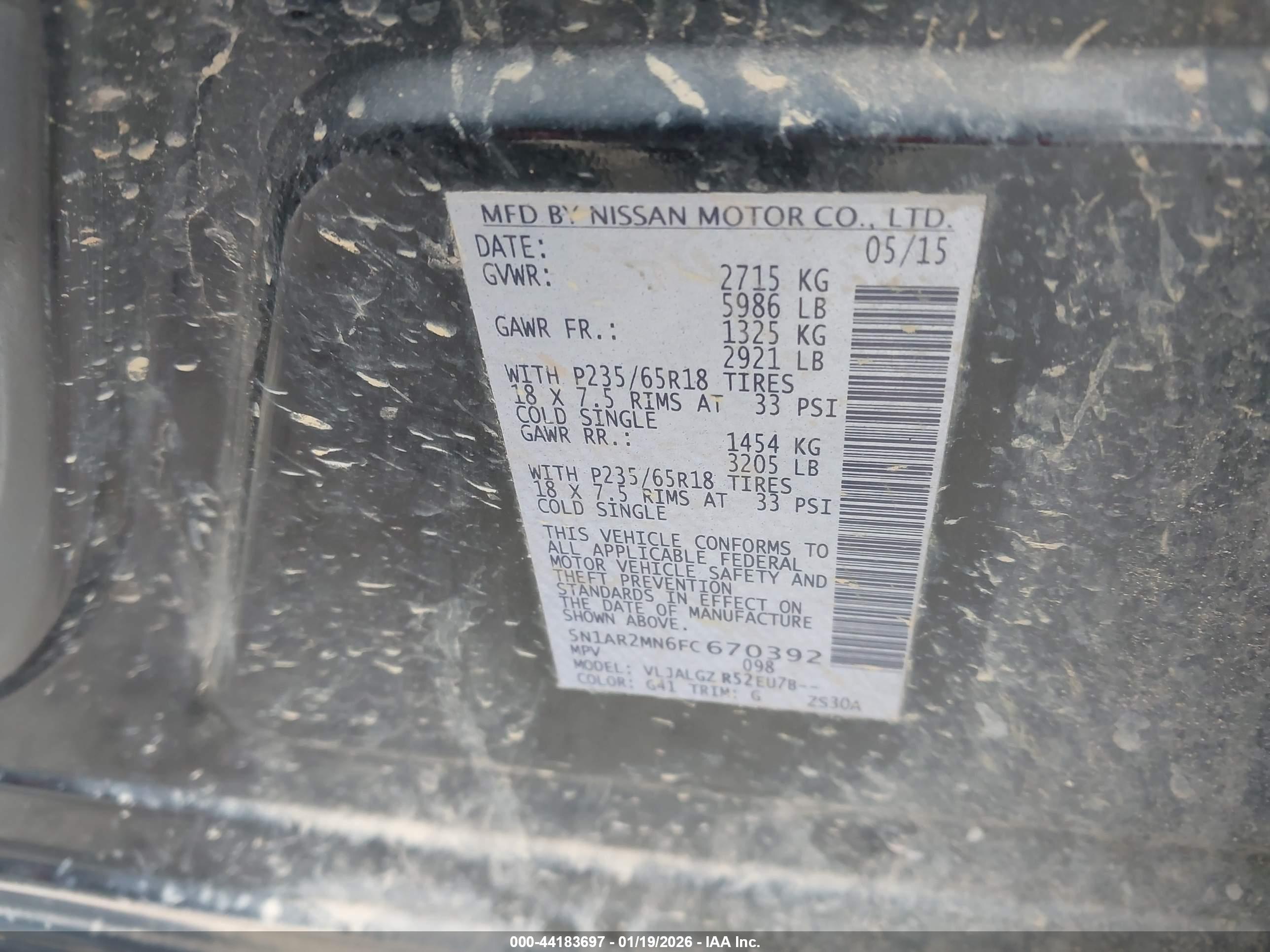 NISSAN PATHFINDER image 9