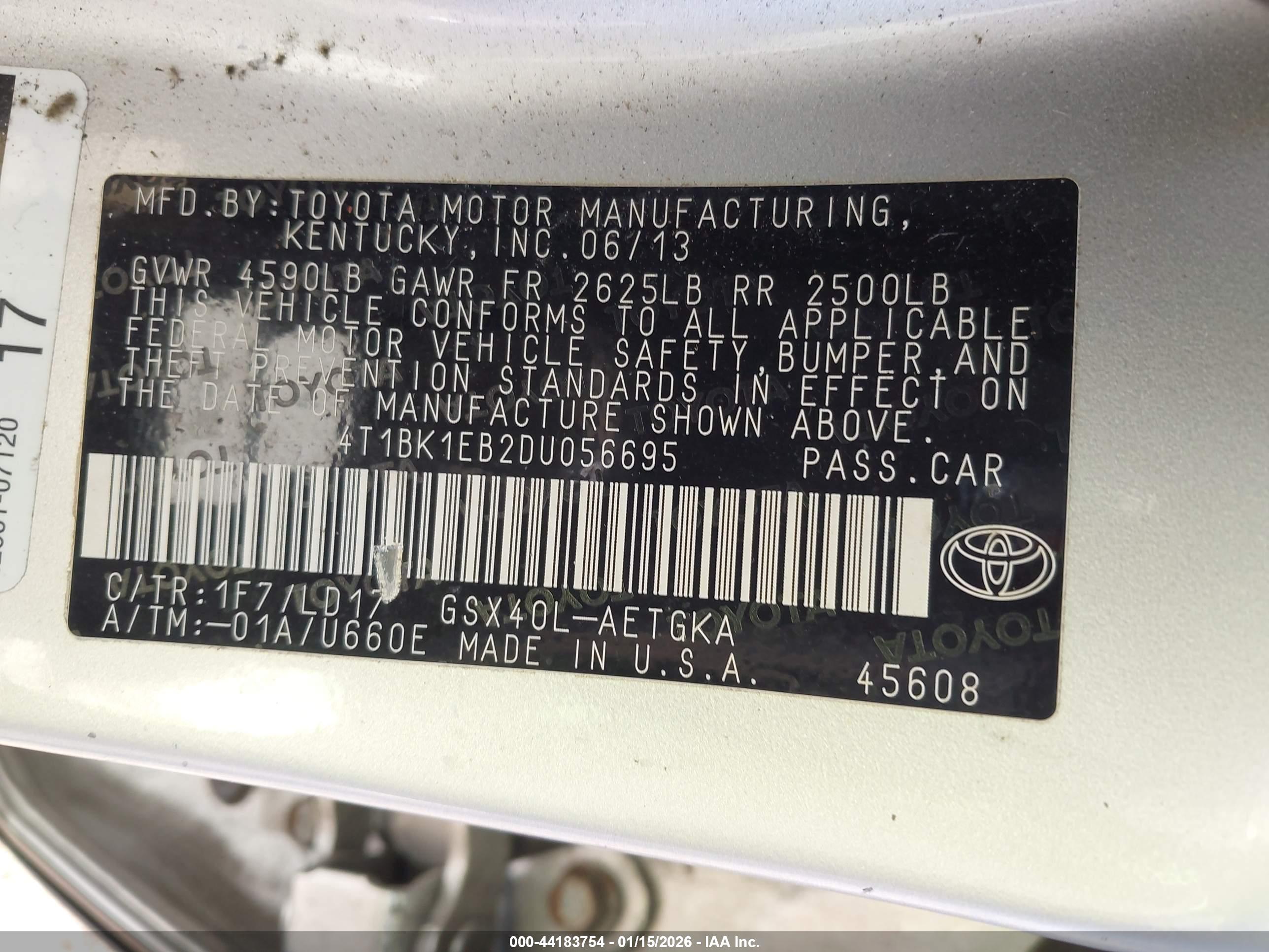 TOYOTA AVALON image 9