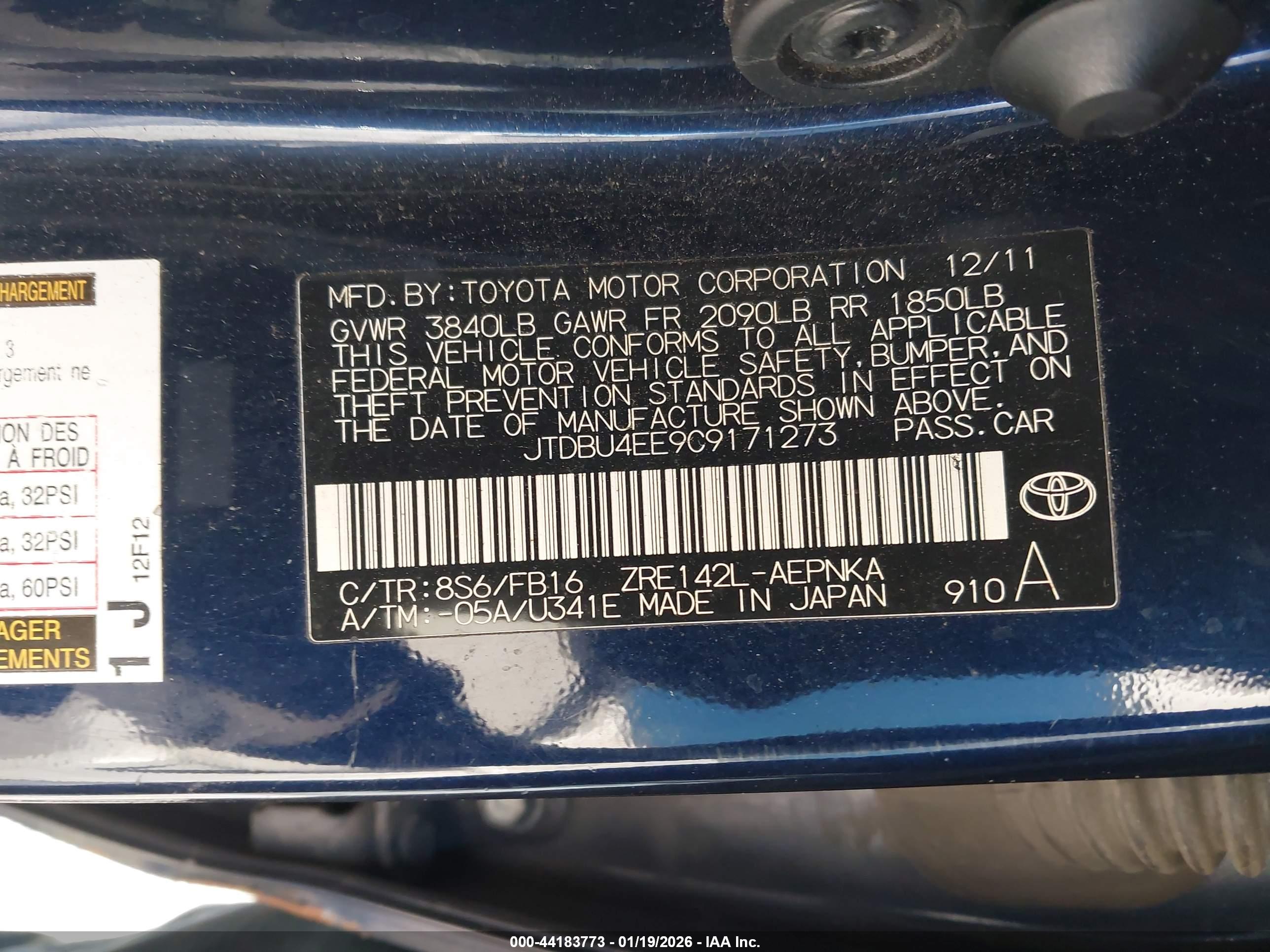 TOYOTA COROLLA image 9