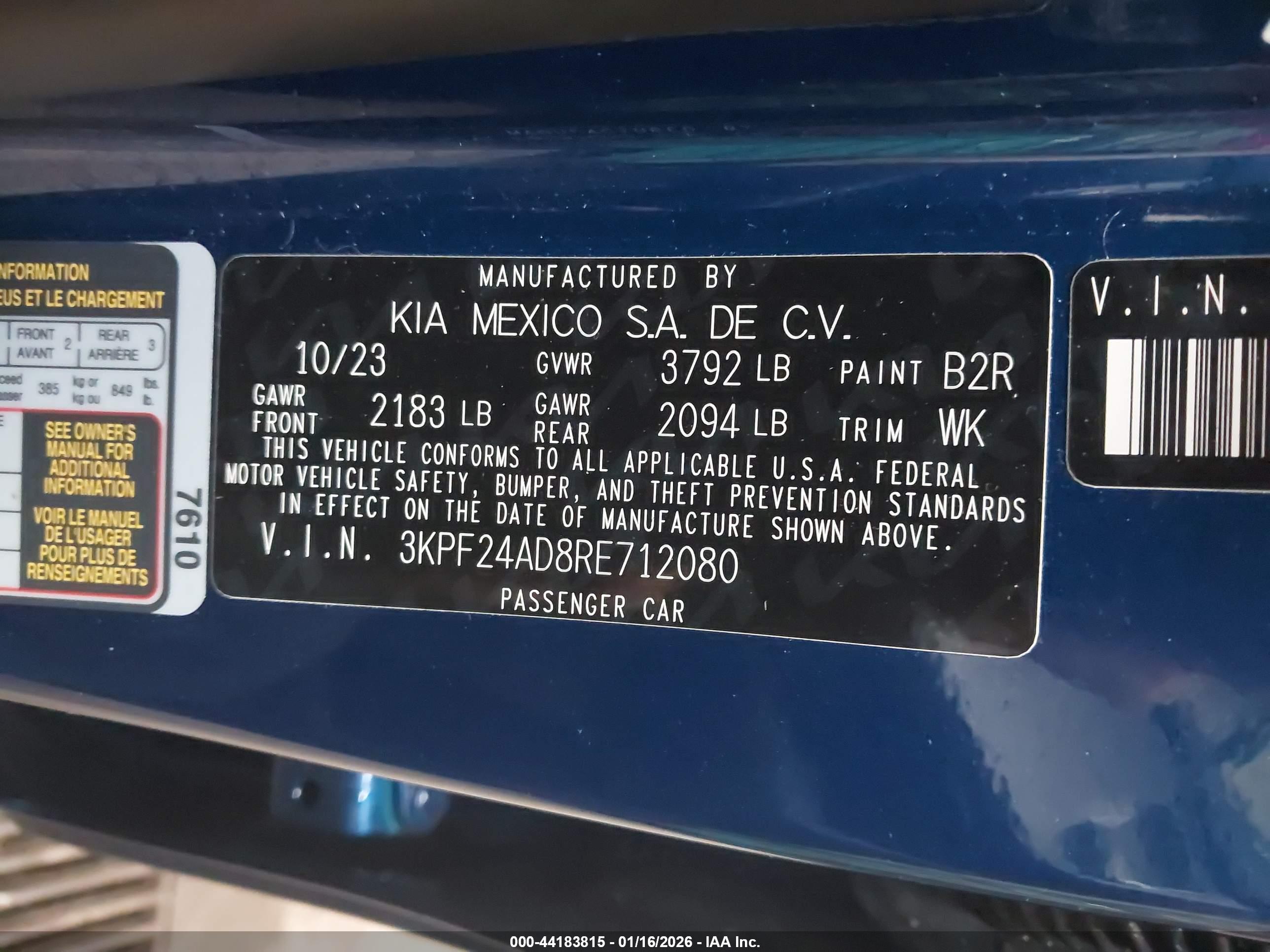 KIA FORTE image 9