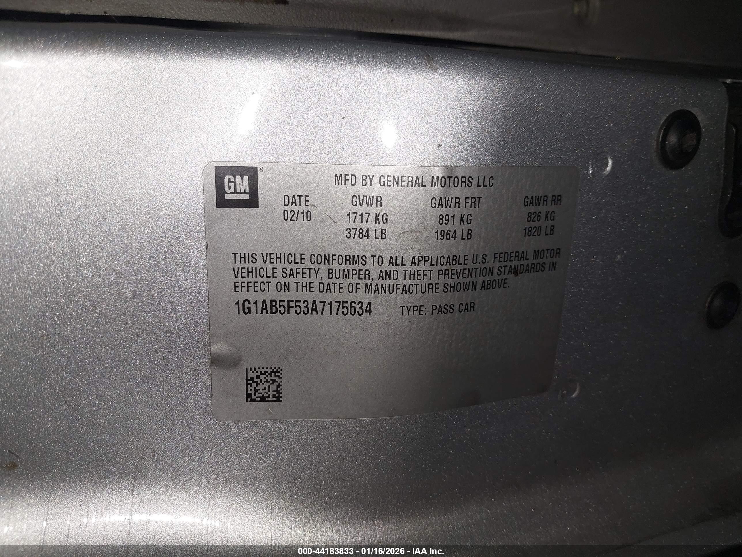 CHEVROLET COBALT image 9