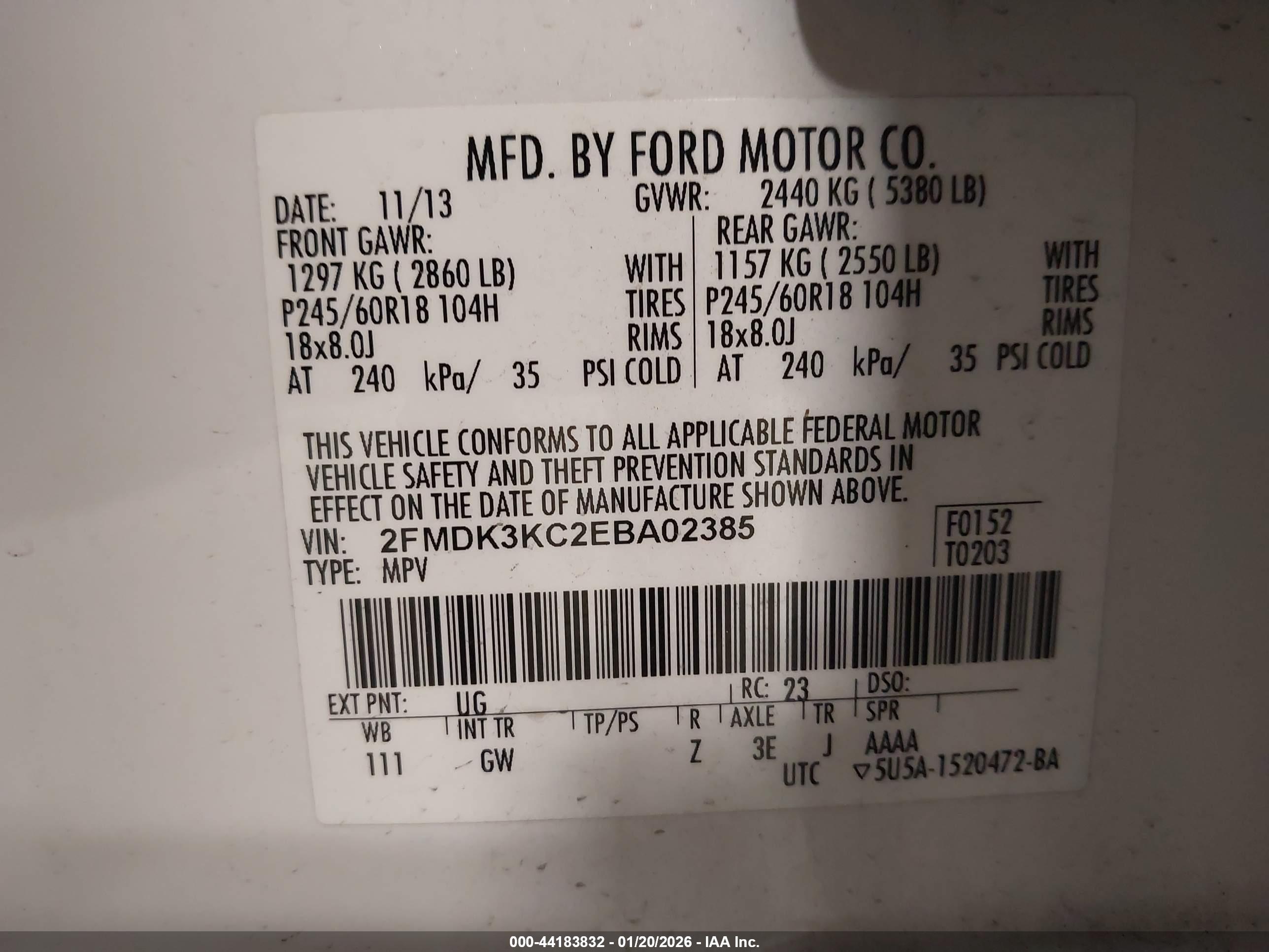 FORD EDGE image 9