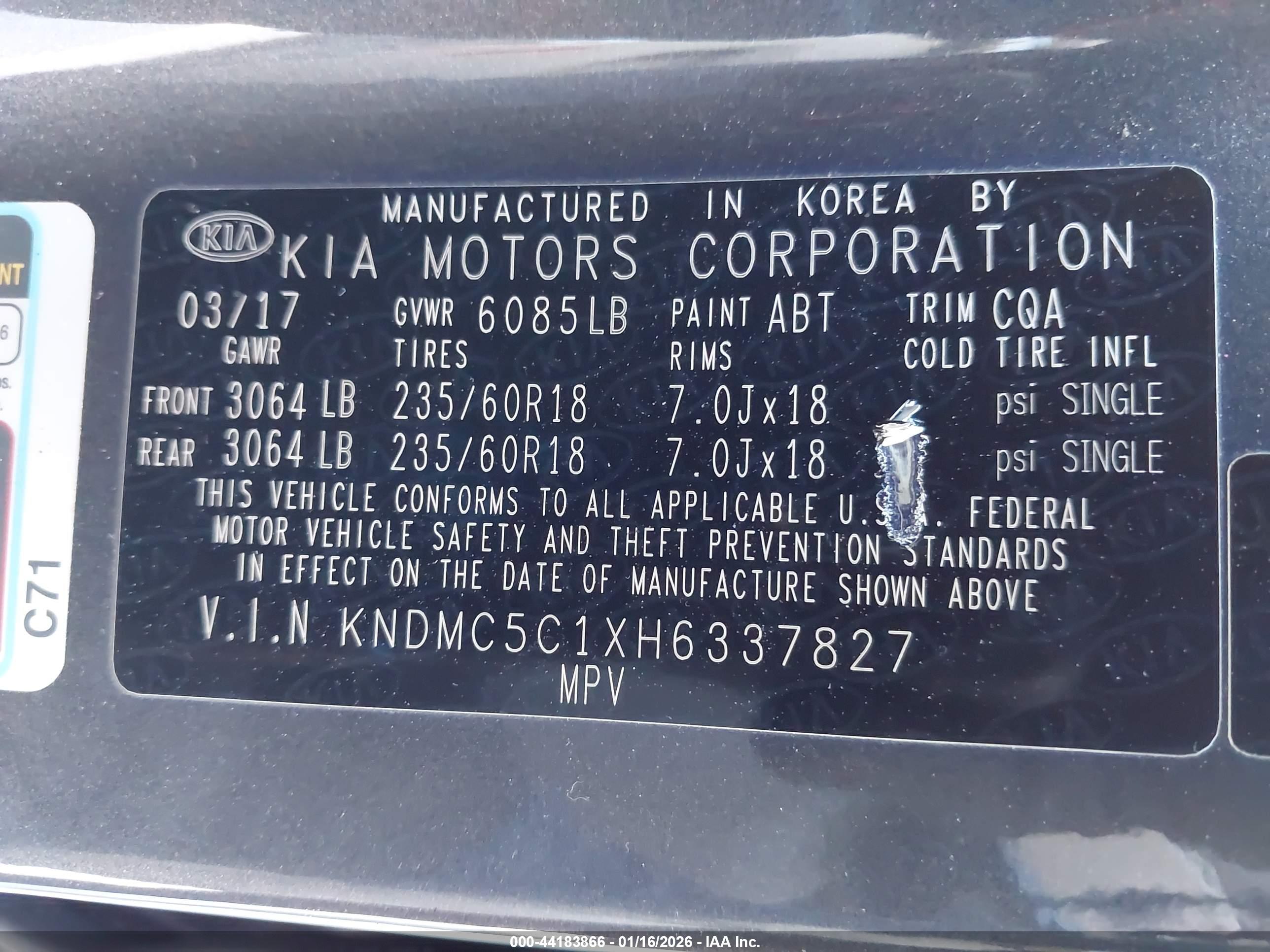 KIA SEDONA image 9