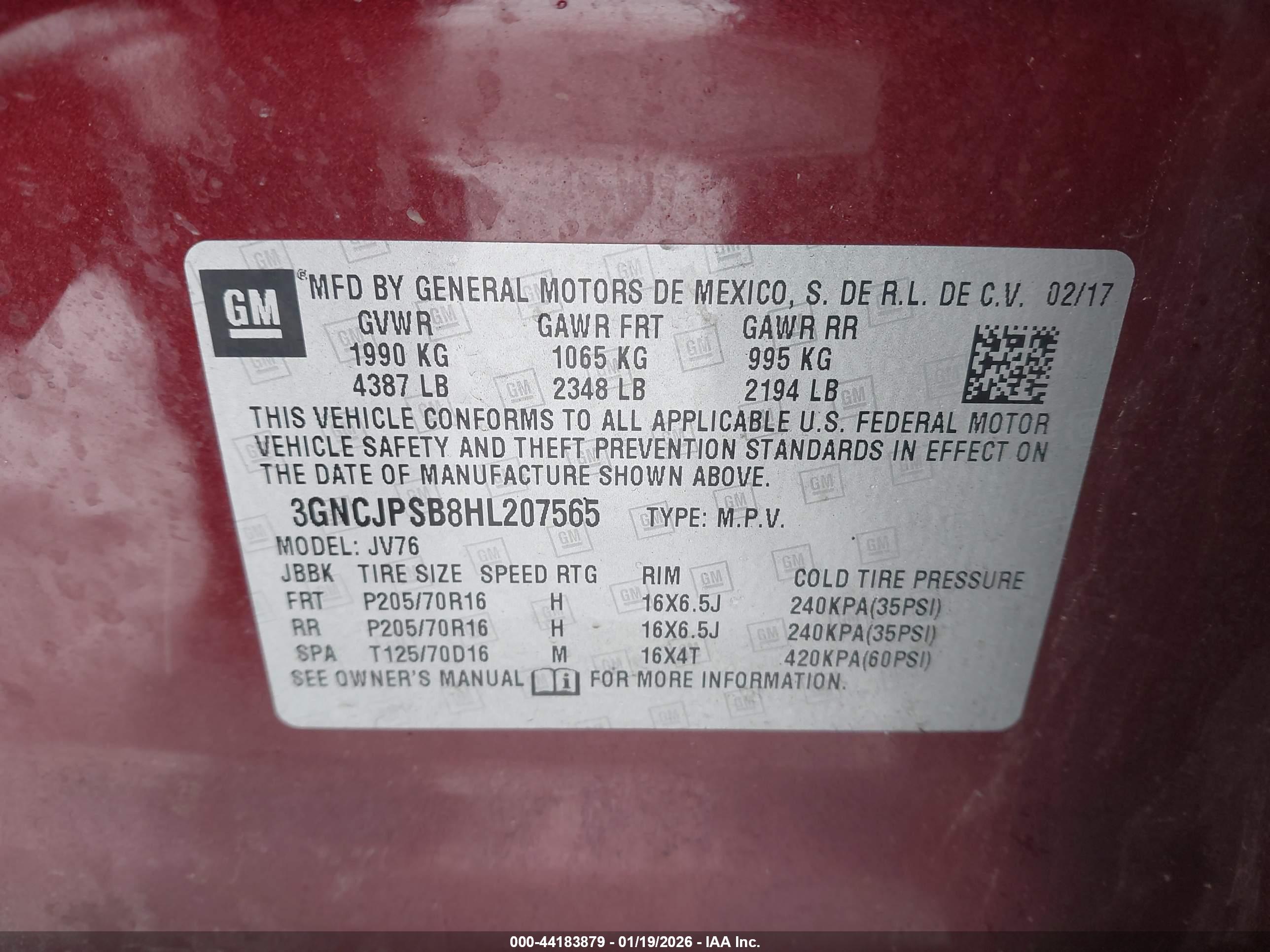 CHEVROLET TRAX image 9